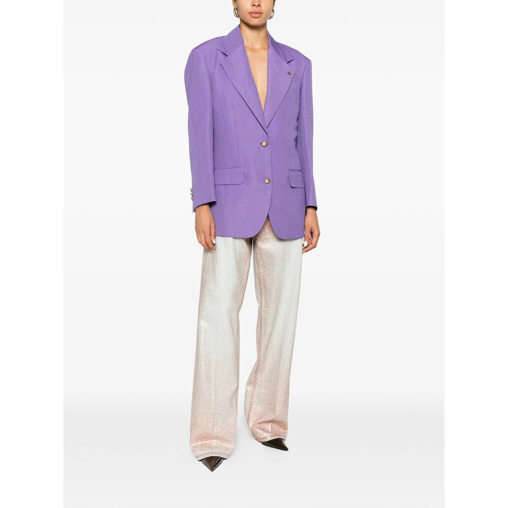Versace Versace PURPLE Jackets - Blazers Size XS / US 0-2 / IT 36-38 - 3 Thumbnail