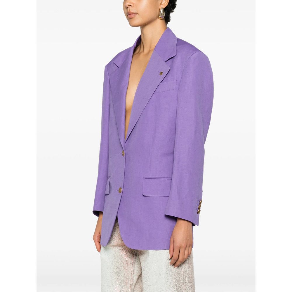 Versace Versace PURPLE Jackets - Blazers Size XS / US 0-2 / IT 36-38 - 4 Thumbnail
