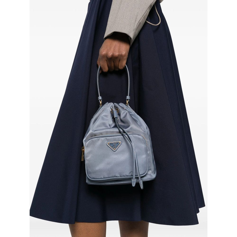 Prada Prada BLUE Bucket Bags Size ONE SIZE - 4 Thumbnail