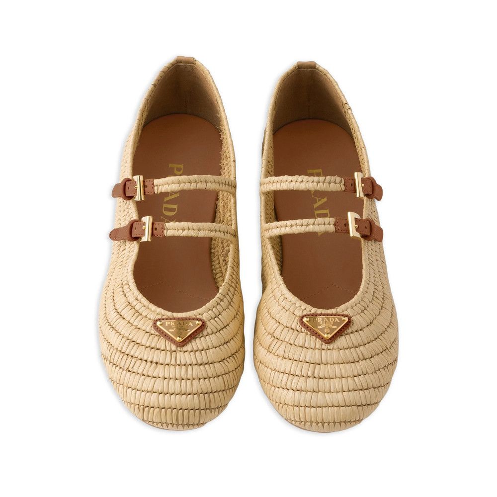 Prada Prada NEUTRALS Ballet Flats Size US 6 / IT 36 - 4 Thumbnail