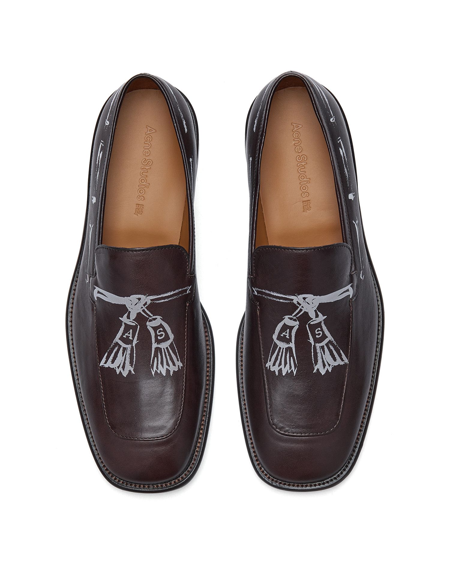 Acne Studios Acne Studios Fringe Printed Loafers Size US 10 / EU 43 - 6 Thumbnail