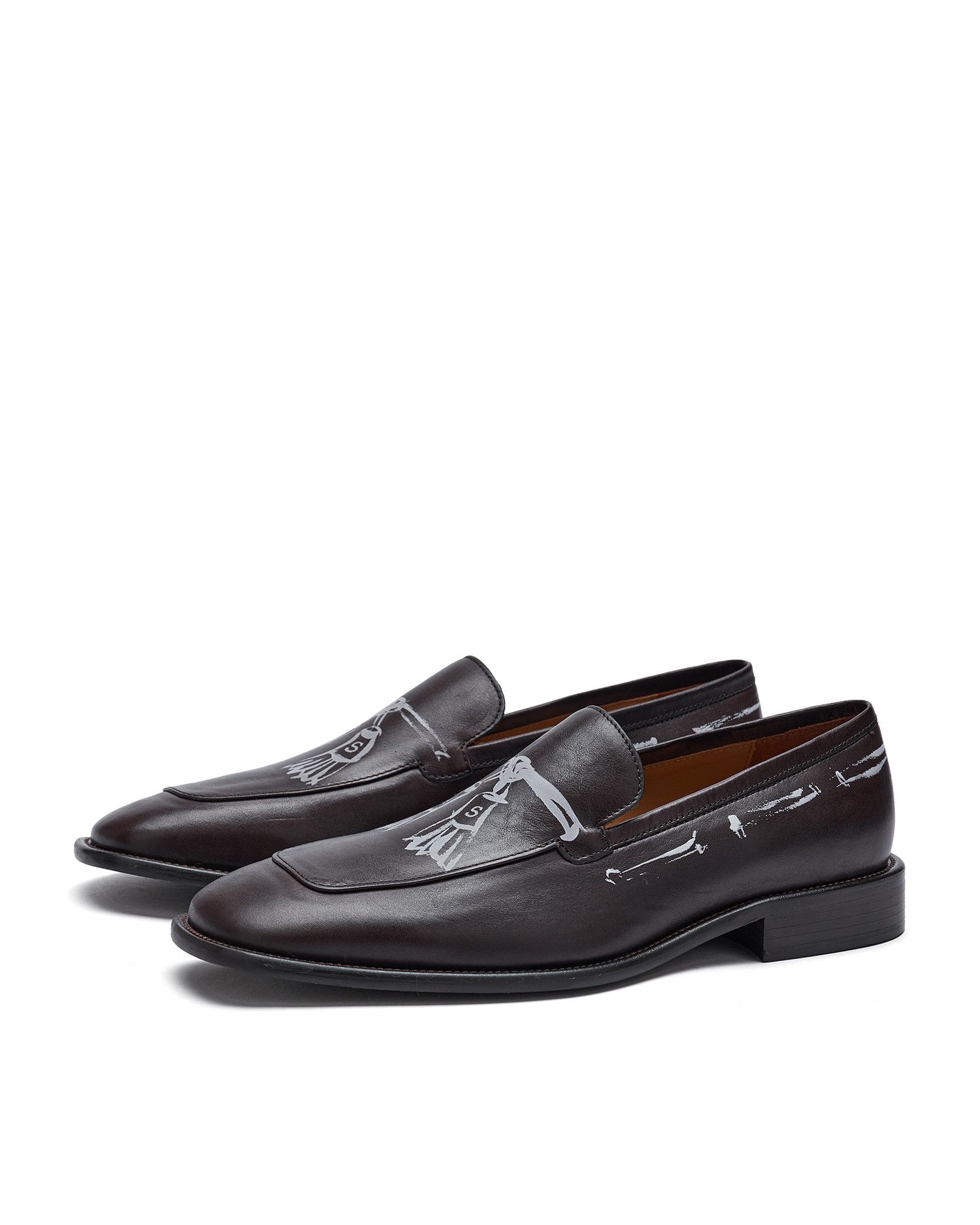 Acne Studios Acne Studios Fringe Printed Loafers Size US 10 / EU 43 - 3 Thumbnail