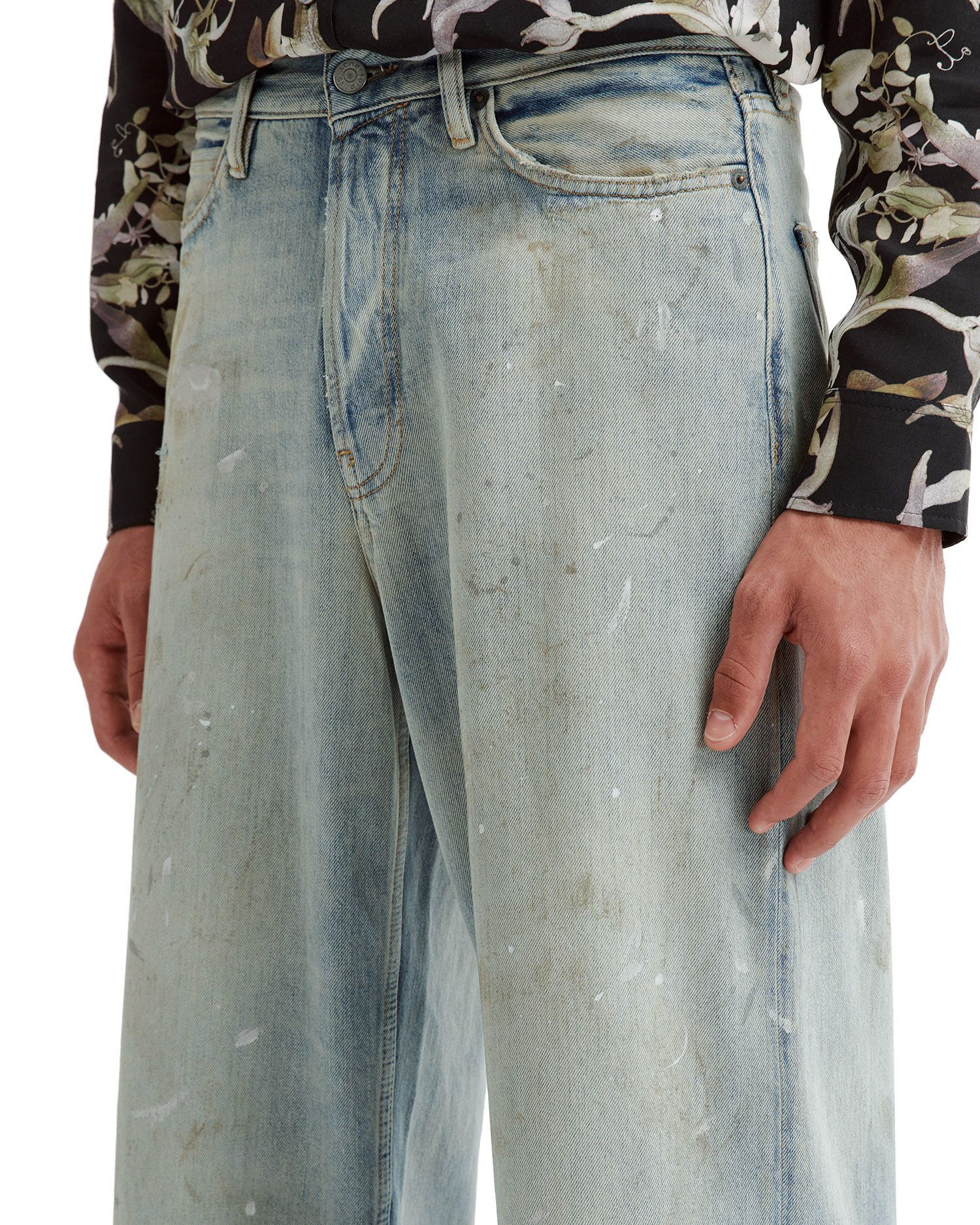Acne Studios Acne Studios Splatter Distressed Design Jeans Size US 34 / EU 50 - 5 Thumbnail