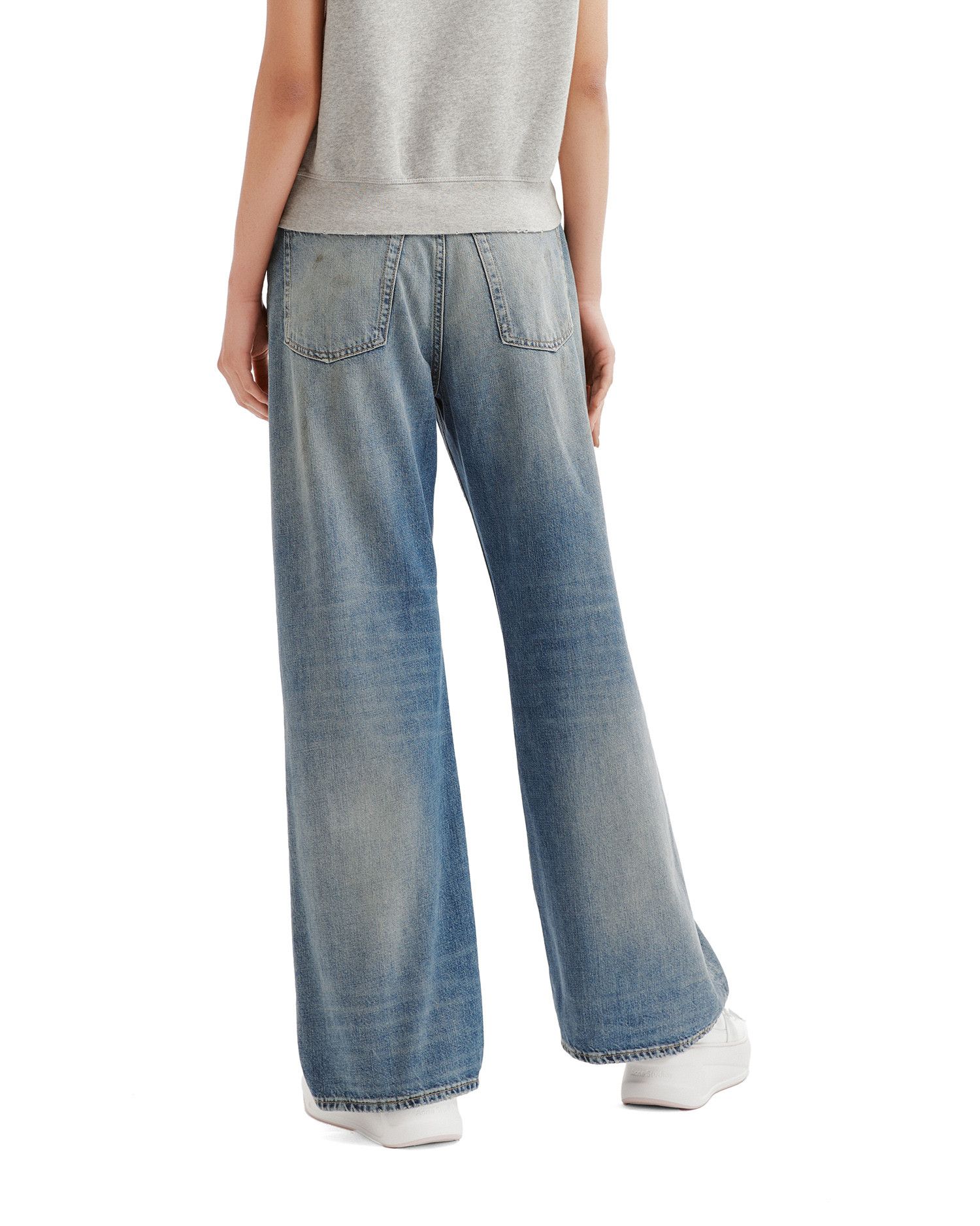 Acne Studios Acne Studios 2021F LOOSE FIT Ripped Distressed Design Jeans Size 26" / US 2 / IT 38 - 4 Thumbnail