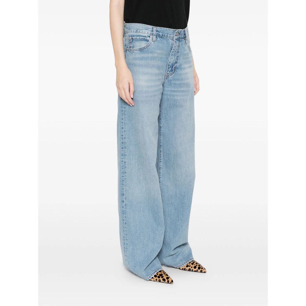 Frame Frame BLUE Denim - Straight-Leg Jeans Size 27" / US 4 / IT 40 - 3 Thumbnail