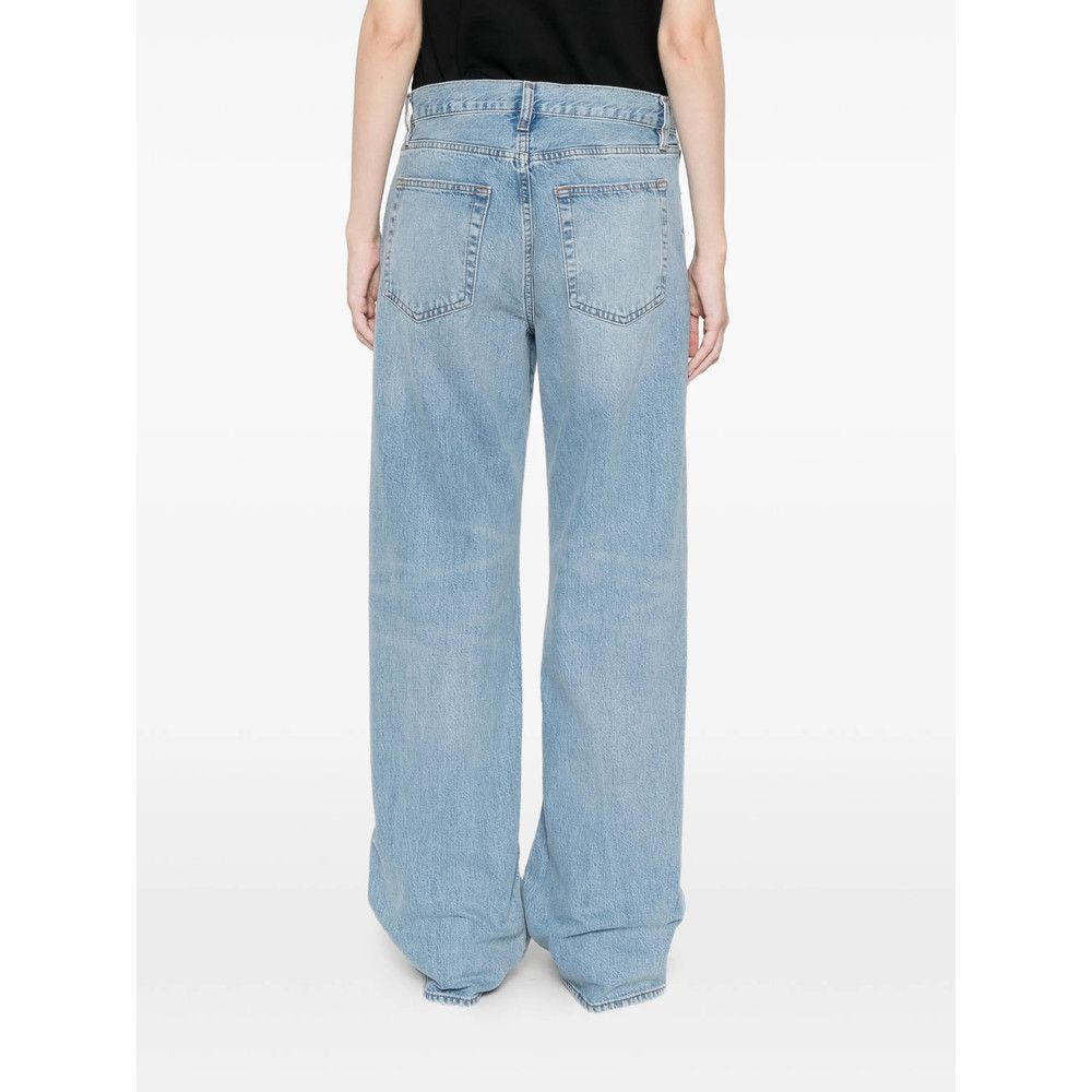 Frame Frame BLUE Denim - Straight-Leg Jeans Size 28" / US 6 / IT 42 - 5 Thumbnail