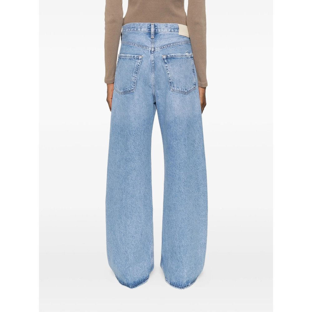 Citizens Of Humanity Citizens Of Humanity BLUE Denim - Wide-Leg Jeans Size 27" / US 4 / IT 40 - 4 Thumbnail