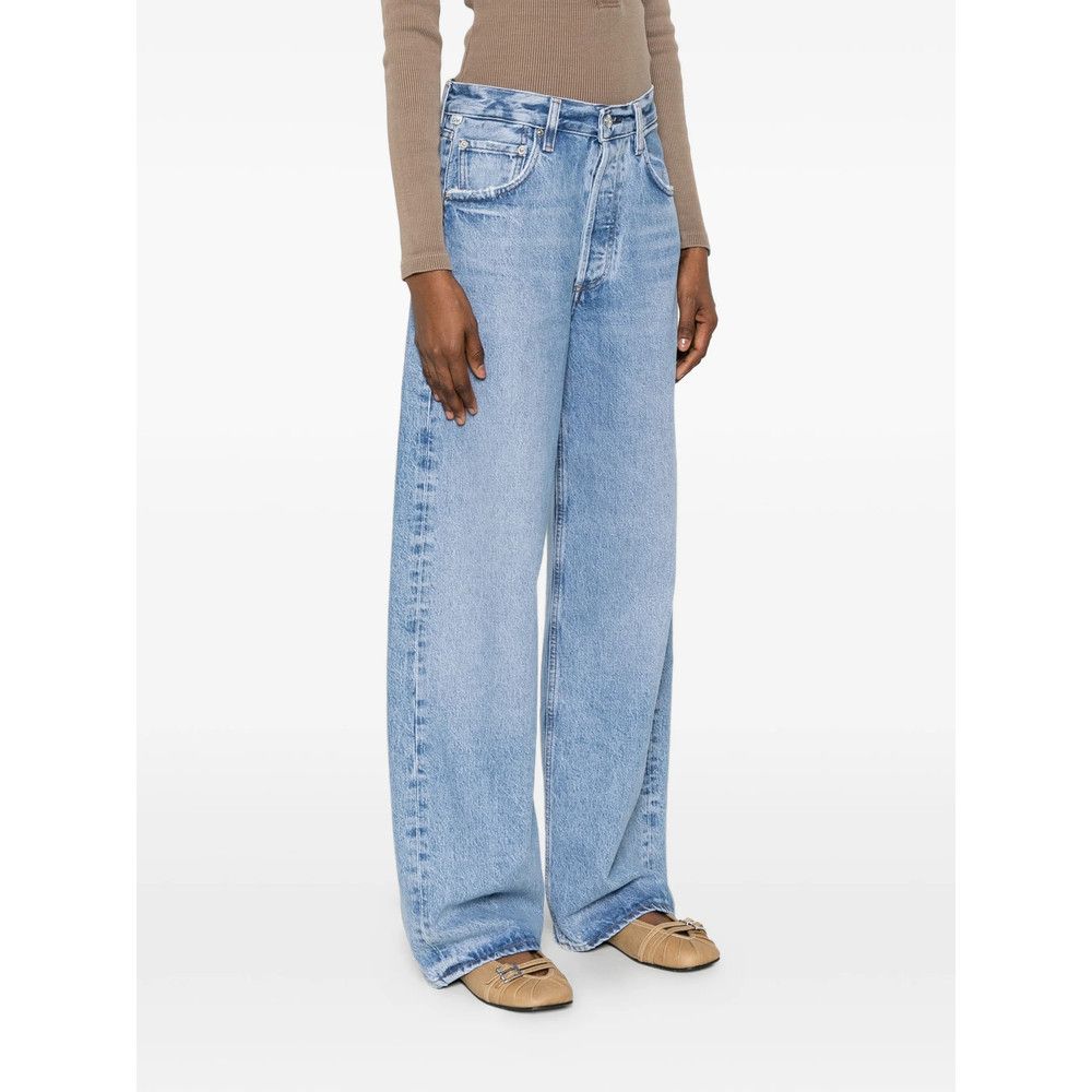 Citizens Of Humanity Citizens Of Humanity BLUE Denim - Wide-Leg Jeans Size 27" / US 4 / IT 40 - 3 Thumbnail