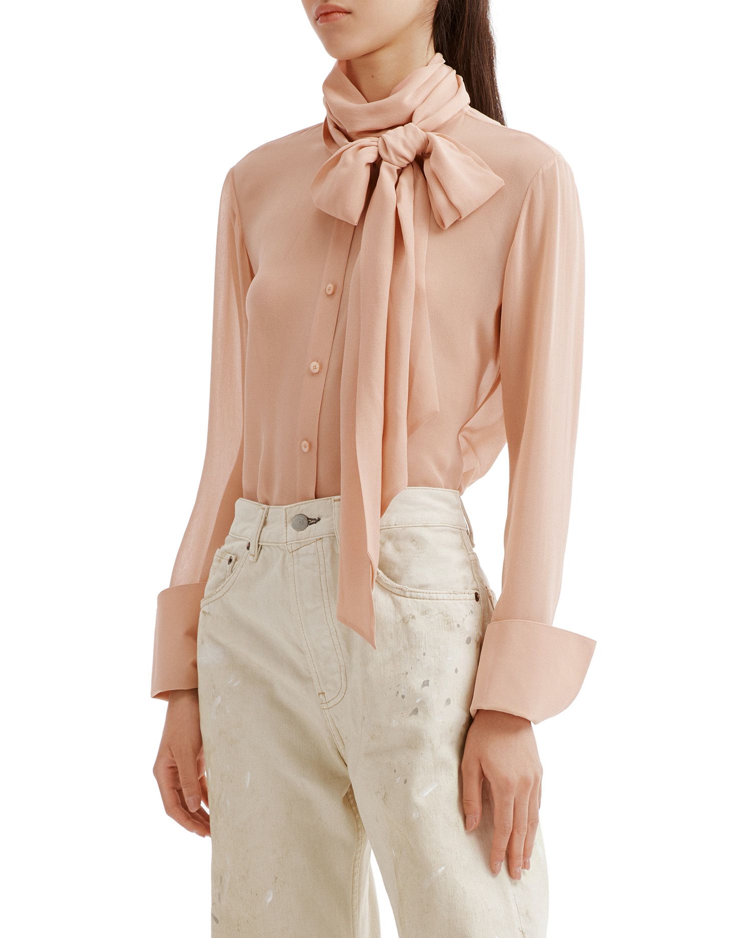Acne Studios Acne Studios Bow Tie Shirt Size M / US 6-8 / IT 42-44 - 3 Thumbnail