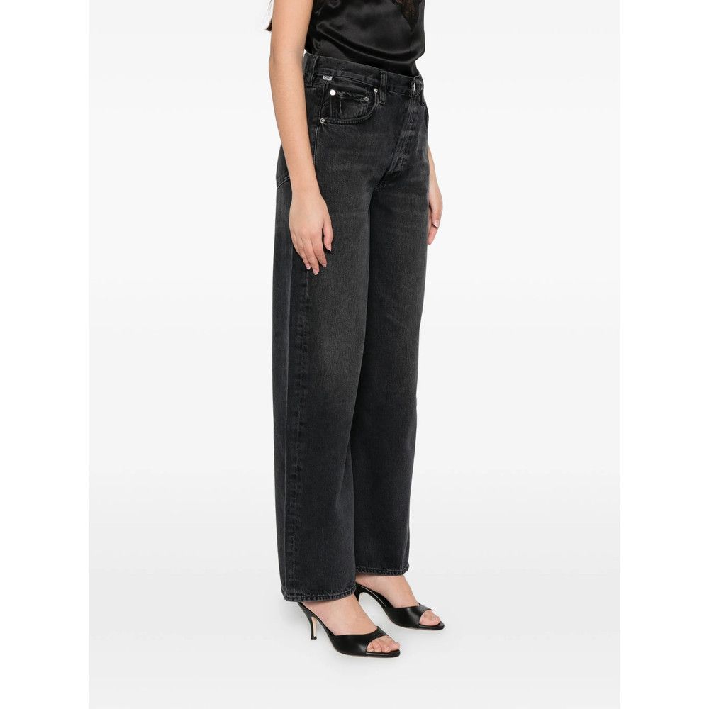 Citizens Of Humanity Citizens Of Humanity GREY Denim - Wide-Leg Jeans Size 25" / US 0 / IT 36 - 3 Thumbnail