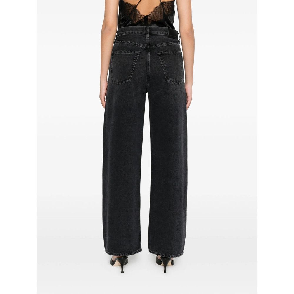 Citizens Of Humanity Citizens Of Humanity GREY Denim - Wide-Leg Jeans Size 25" / US 0 / IT 36 - 4 Thumbnail