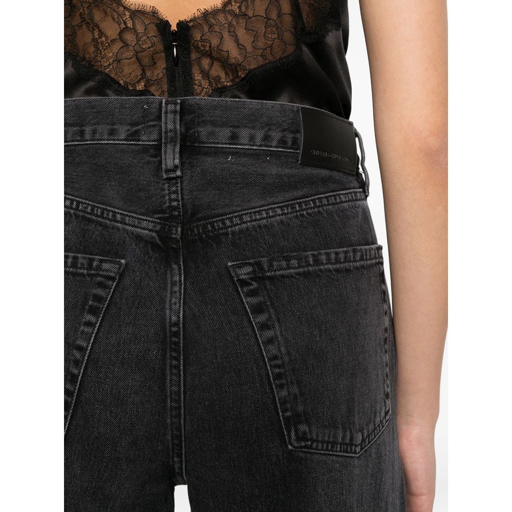 Citizens Of Humanity Citizens Of Humanity GREY Denim - Wide-Leg Jeans Size 28" / US 6 / IT 42 - 2 Thumbnail