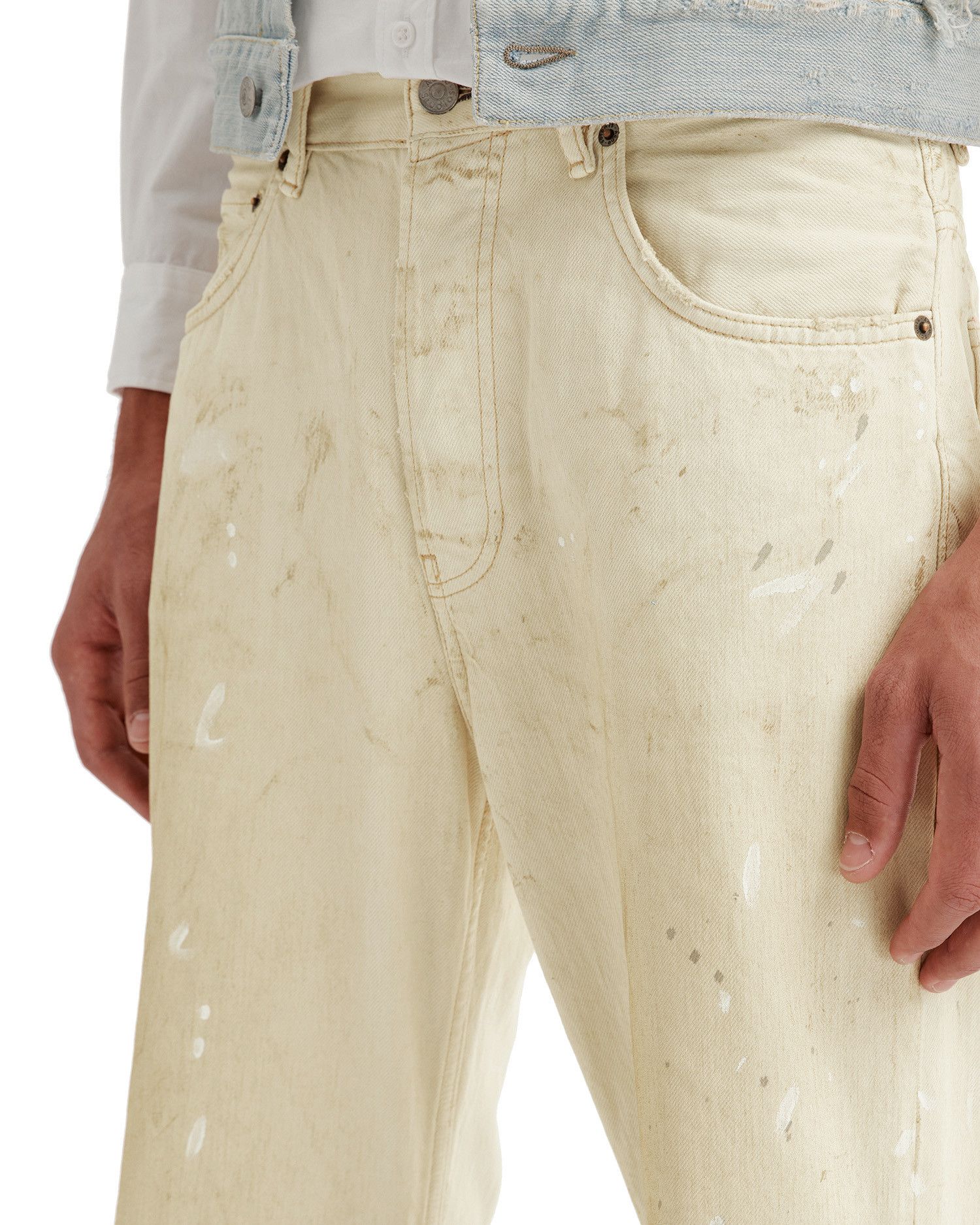 Acne Studios Acne Studios Splatter Distressed Design Jeans Size US 32 / EU 48 - 5 Thumbnail