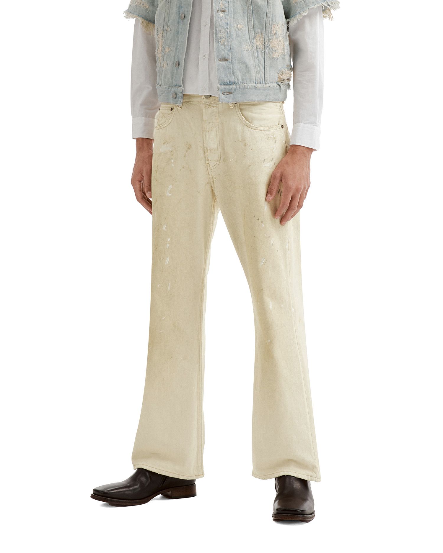 Acne Studios Acne Studios Splatter Distressed Design Jeans Size US 32 / EU 48 - 3 Thumbnail