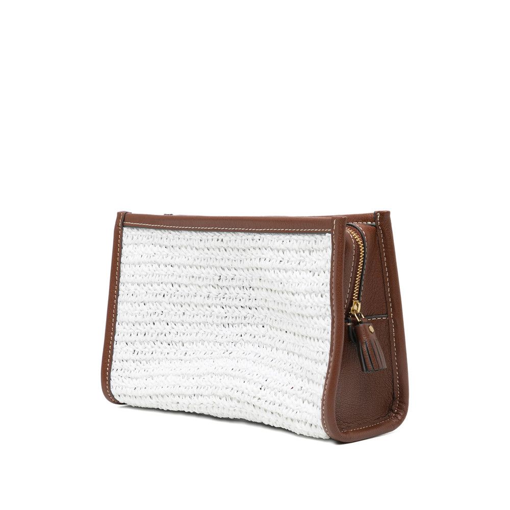 Anya Hindmarch Anya Hindmarch WHITE Clutch Bags Size ONE SIZE - 2 Thumbnail