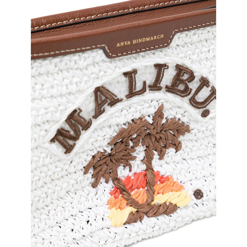 Anya Hindmarch Anya Hindmarch WHITE Clutch Bags Size ONE SIZE - 5 Thumbnail