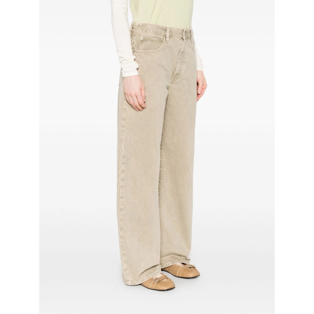 Frame Frame NEUTRALS Denim - Wide-Leg Jeans Size 25" / US 0 / IT 36 - 5 Thumbnail