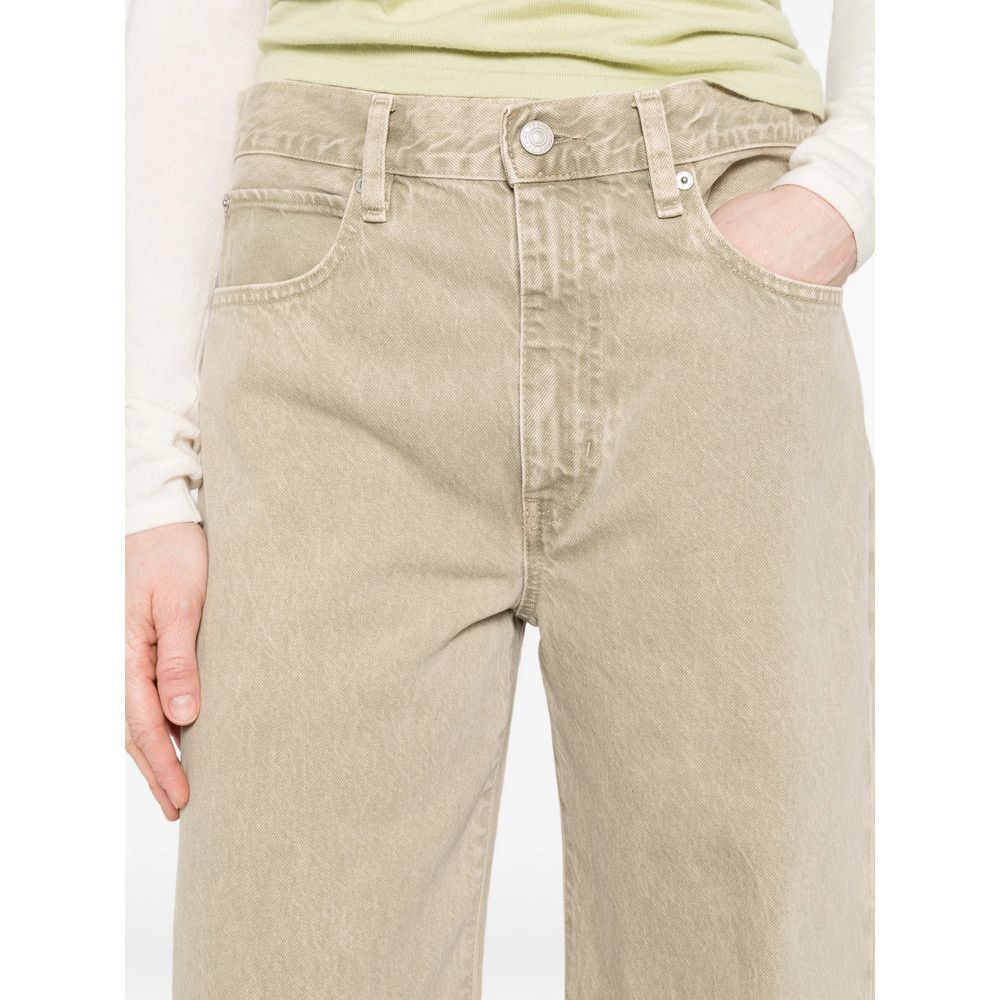 Frame Frame NEUTRALS Denim - Wide-Leg Jeans Size 25" / US 0 / IT 36 - 3 Thumbnail