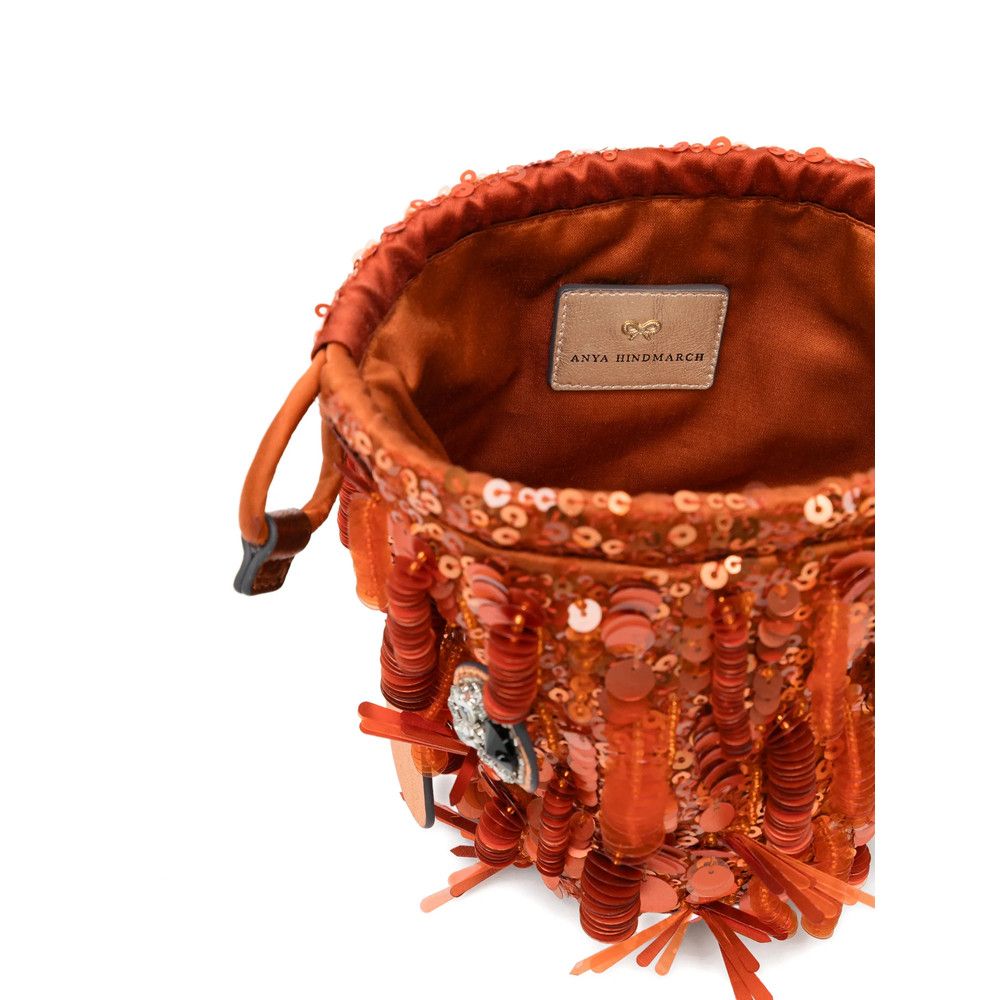 Anya Hindmarch Anya Hindmarch ORANGE Bucket Bags Size ONE SIZE - 4 Thumbnail