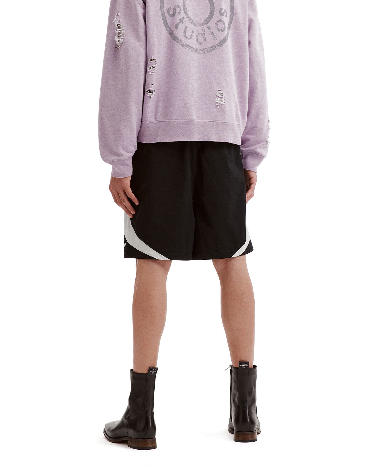 Acne Studios Acne Studios Color Block Shorts Size US 42 / EU 58 - 4 Thumbnail