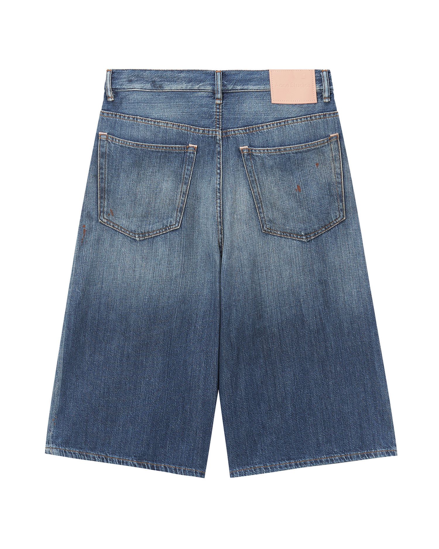 Acne Studios Acne Studios Splatter Distressed Design Denim Shorts Size US 40 / EU 56 - 6 Thumbnail