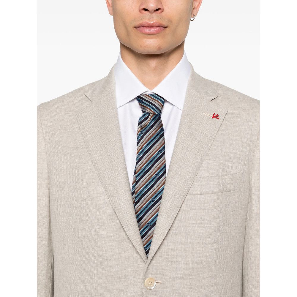 Isaia Isaia NEUTRALS Suits - Single Breasted Suits Size US L / EU 52-54 / 3 - 3 Thumbnail