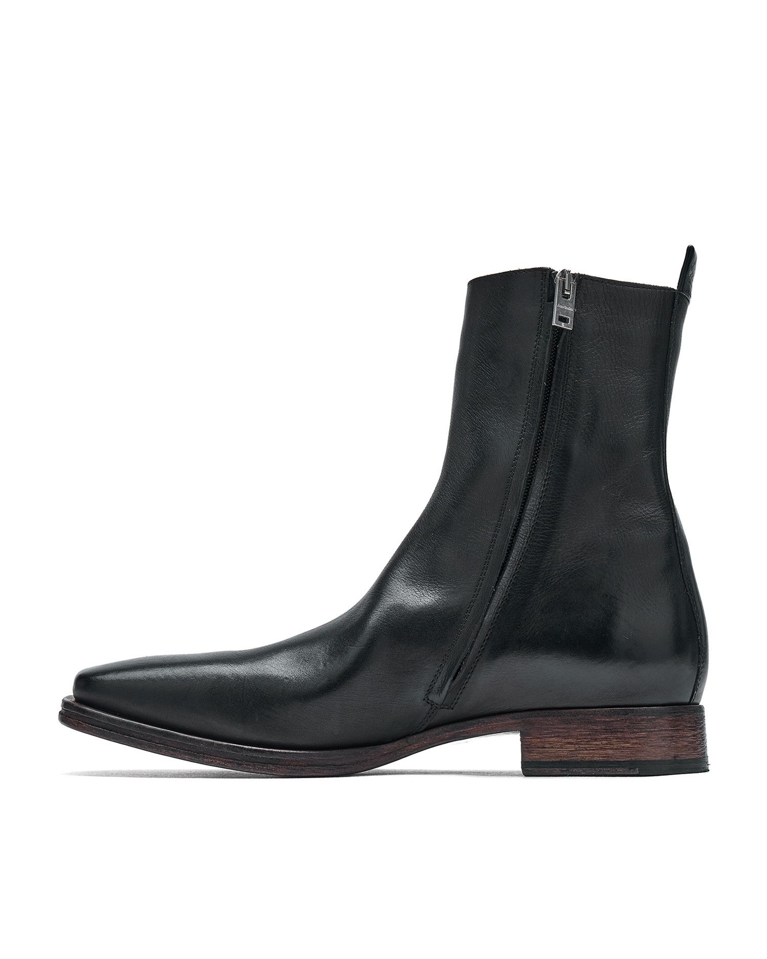 Acne Studios Acne Studios Zipper Square Toe Ankle Boot Size US 10 / EU 43 - 5 Thumbnail