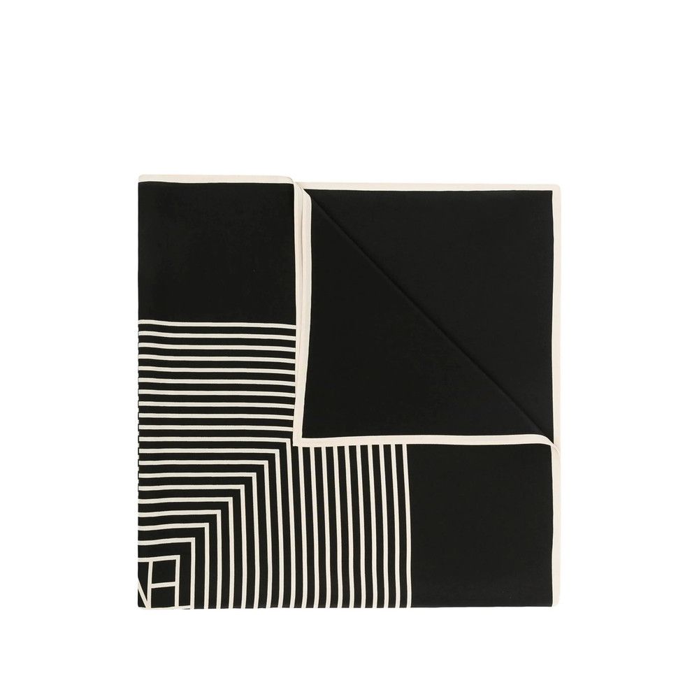 Toteme Toteme BLACK Scarves Size ONE SIZE - 3 Thumbnail