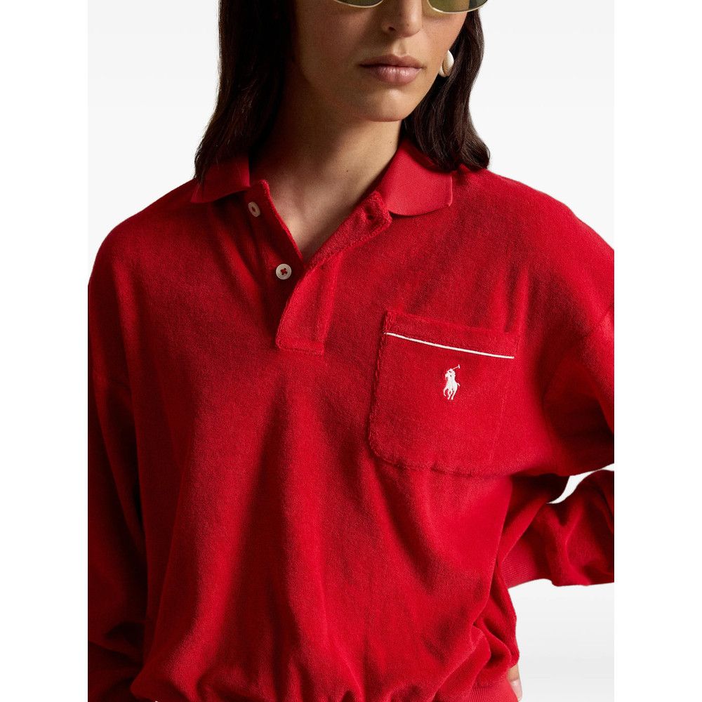 Ralph Lauren Ralph Lauren RED Tops - Polo Tops Size S / US 4 / IT 40 - 2 Thumbnail