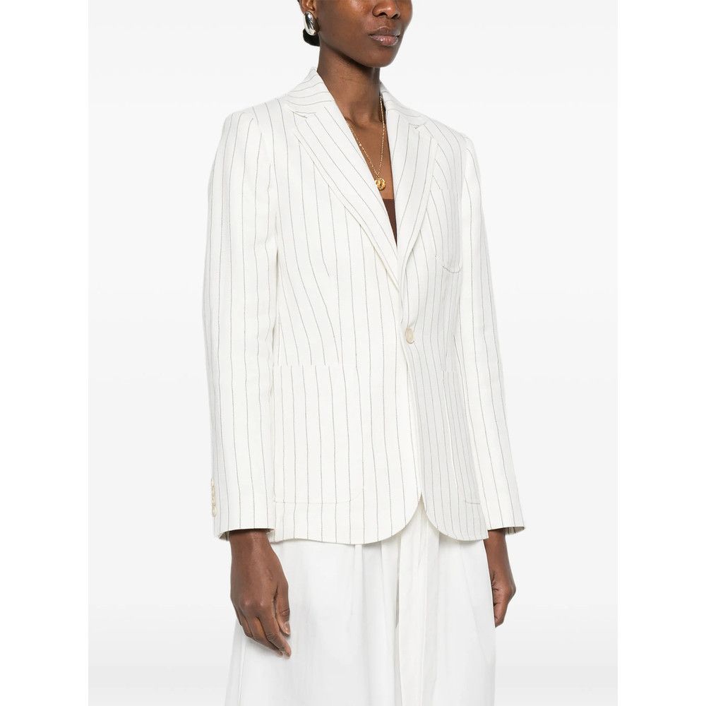 Ralph Lauren Ralph Lauren NEUTRALS Jackets - Blazers Size XL / US 12-14 / IT 48-50 - 5 Thumbnail