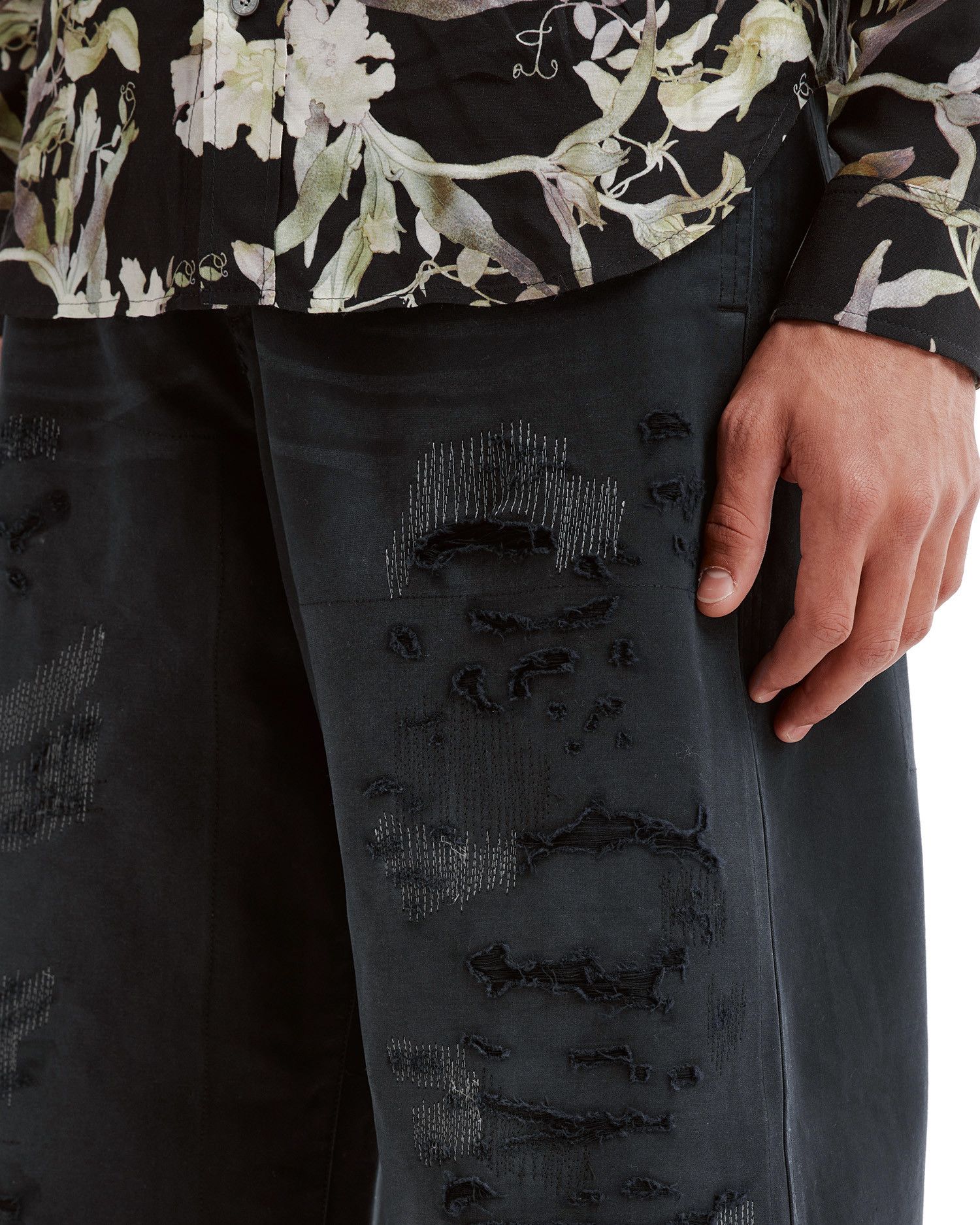 Acne Studios Acne Studios Distressed Design Casual Pants Size US 36 / EU 52 - 5 Thumbnail