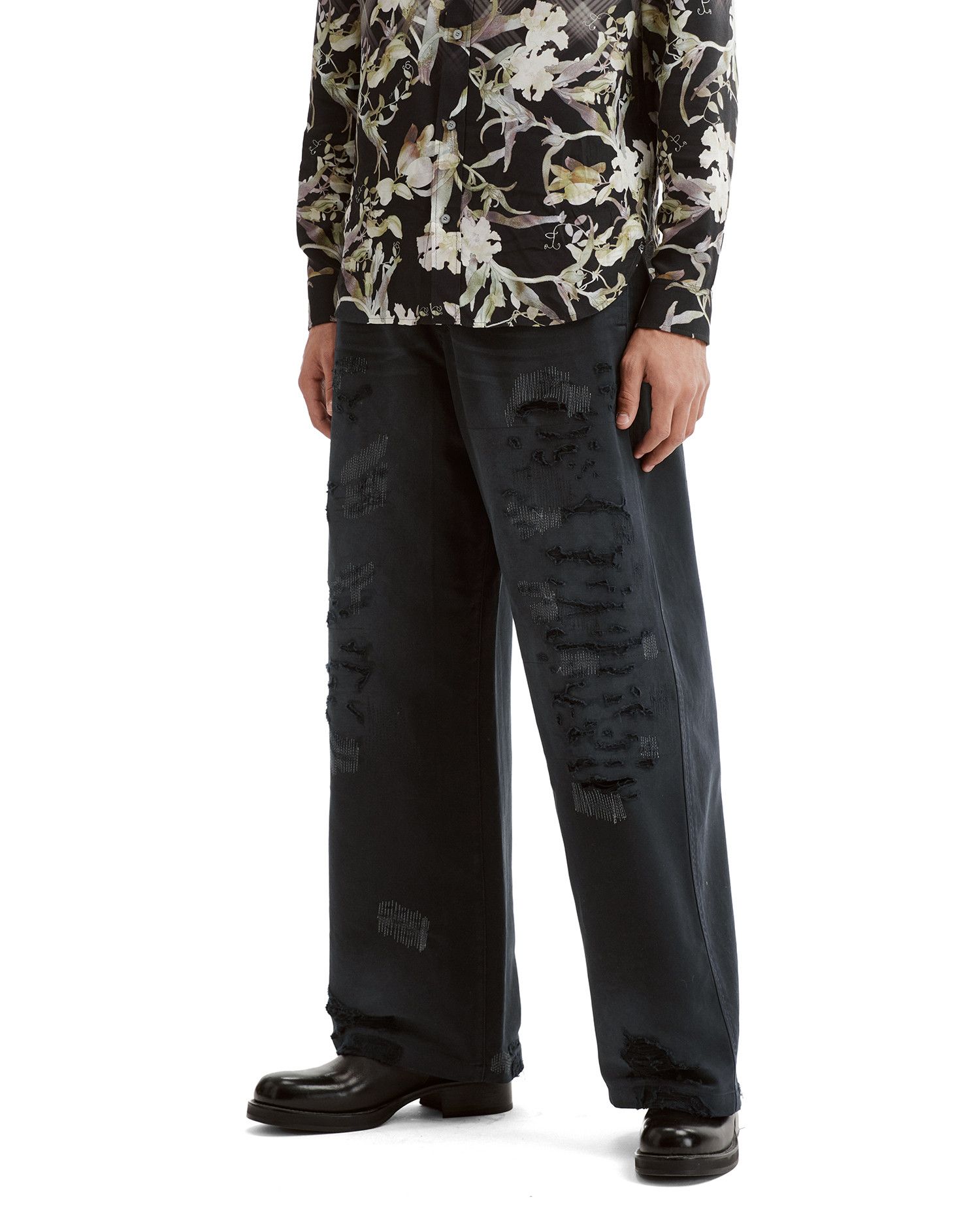 Acne Studios Acne Studios Distressed Design Casual Pants Size US 40 / EU 56 - 3 Thumbnail