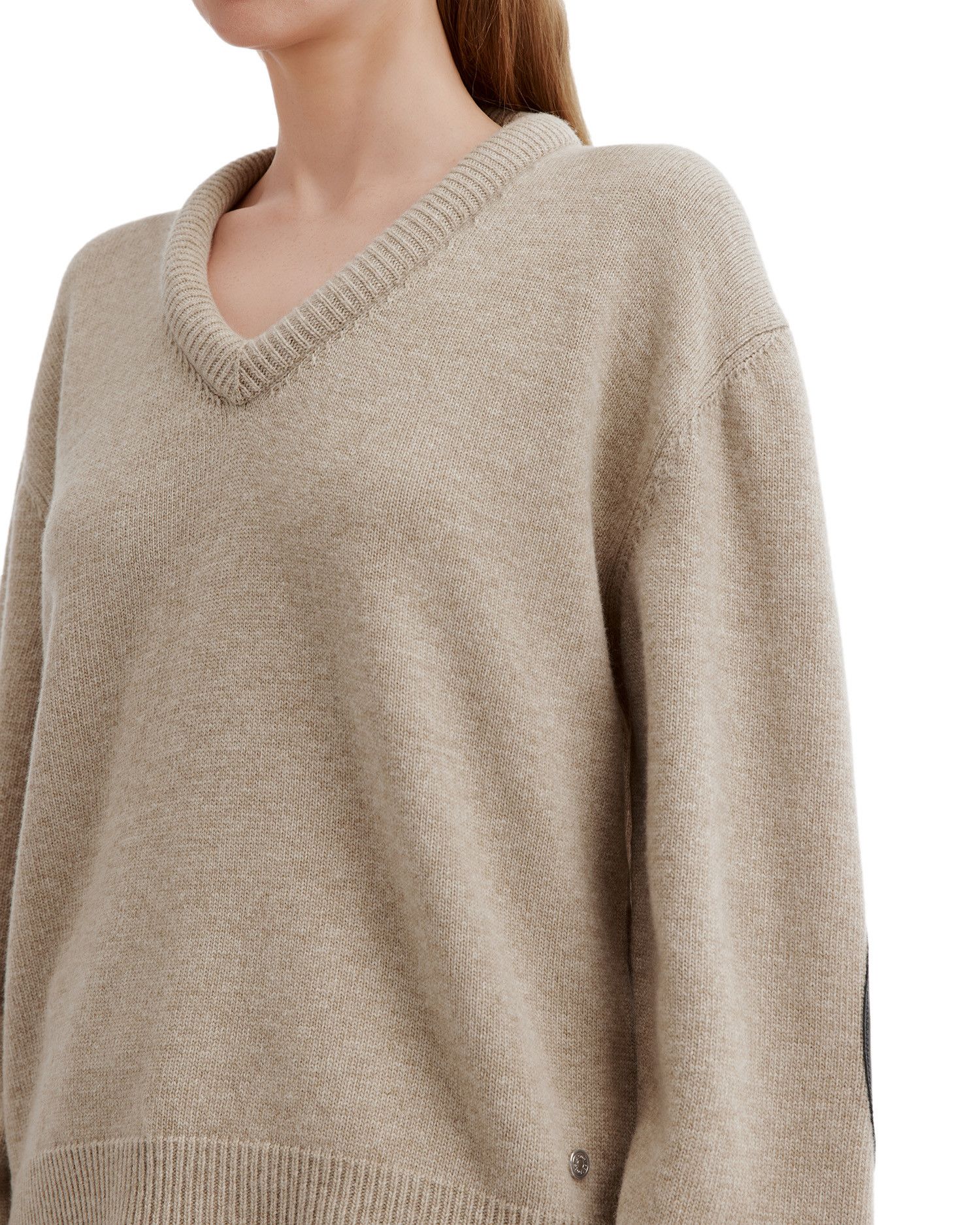 Acne Studios Acne Studios Patched Dice Design Spliced Sweater Size S / US 4 / IT 40 - 5 Thumbnail