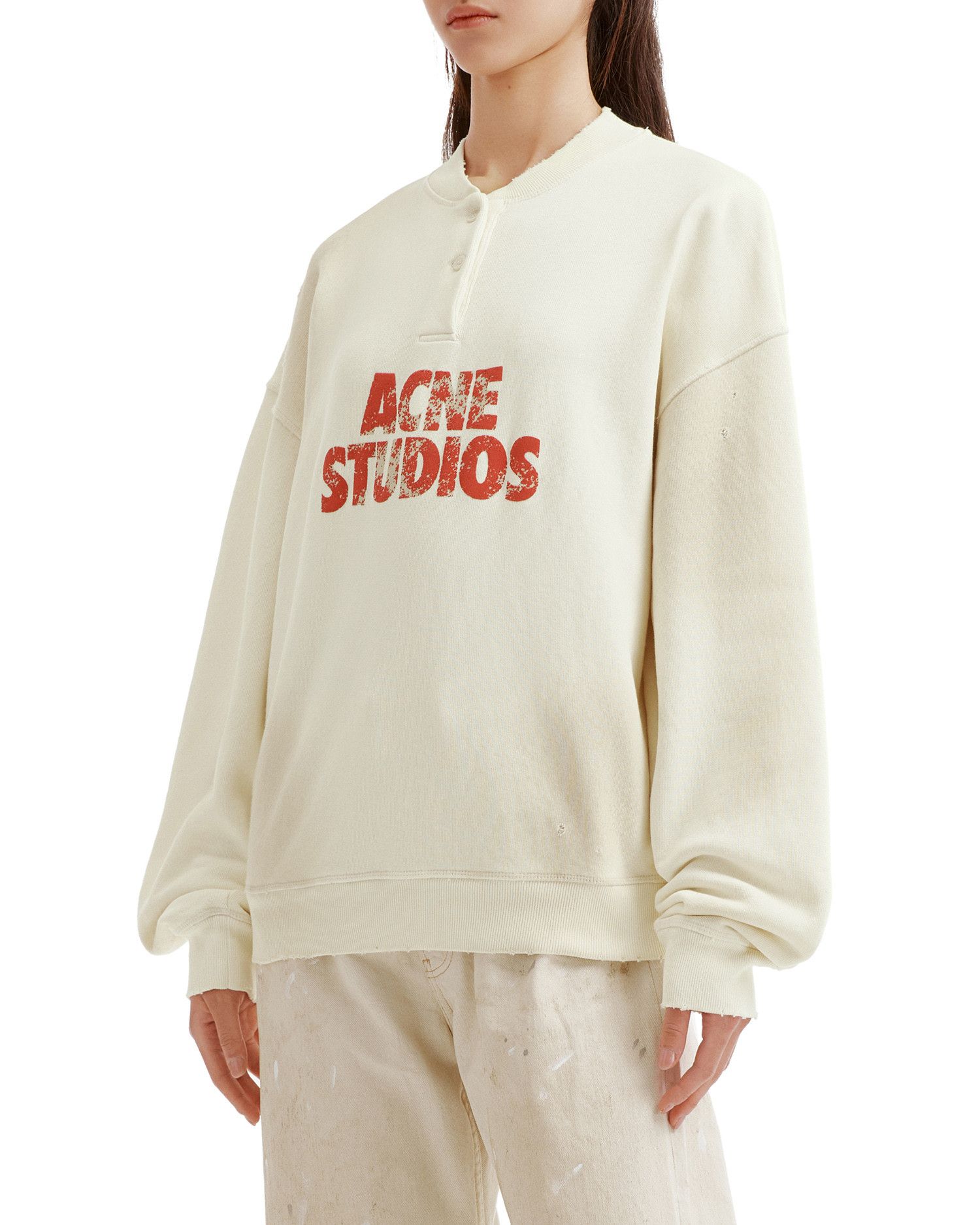 Acne Studios Acne Studios Wear Letter Graphic Sweatshirt Size S / US 4 / IT 40 - 3 Thumbnail