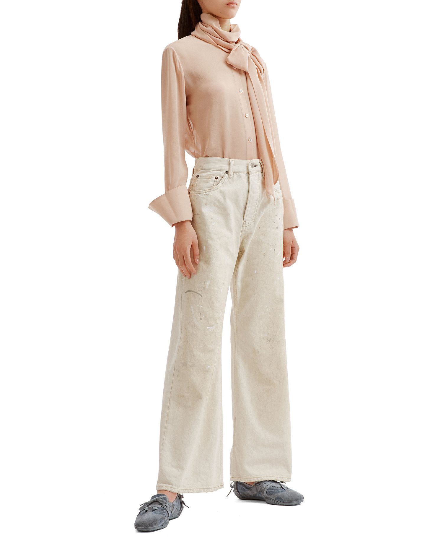 Acne Studios Acne Studios Ballet Wind Lace-up Flats Size US 8 / IT 38 - 2 Thumbnail