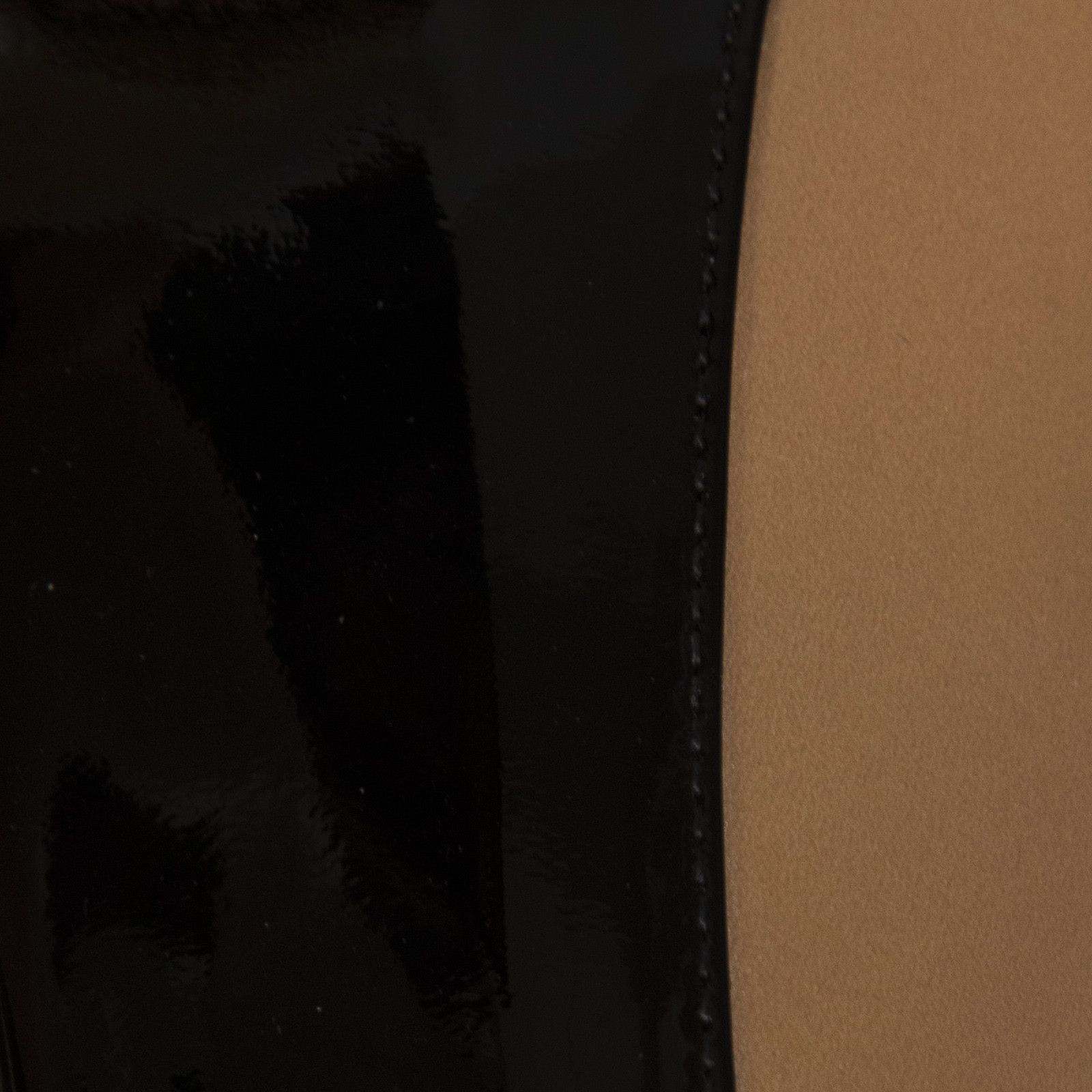 Jimmy Choo Beige & Black Leather Pumps Size US 8 / IT 38 - 5 Thumbnail