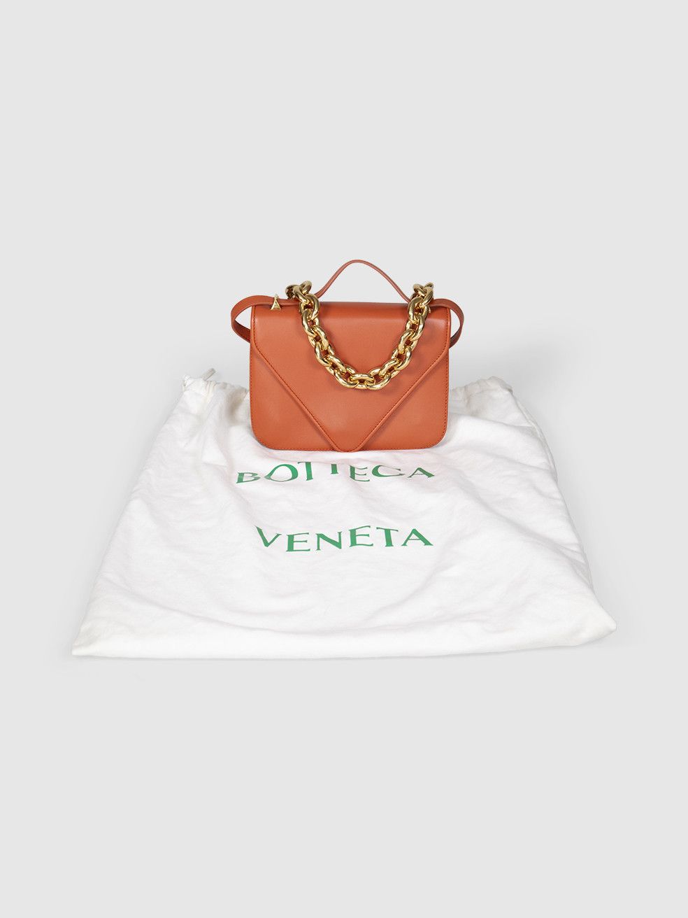 Bottega Veneta Brown Leather Mount Chain Shoulder Bag Size ONE SIZE - 3 Thumbnail