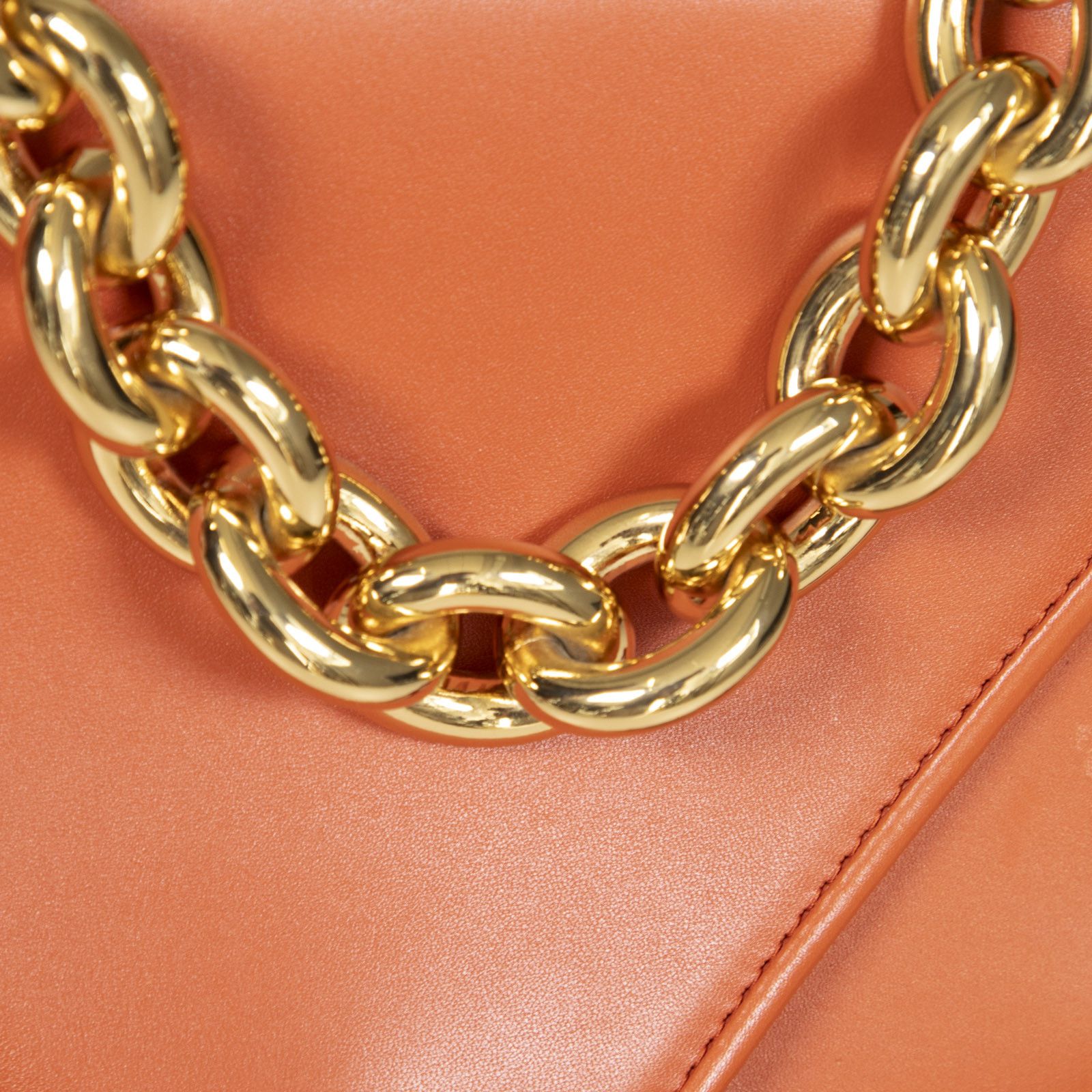 Bottega Veneta Brown Leather Mount Chain Shoulder Bag Size ONE SIZE - 7 Thumbnail