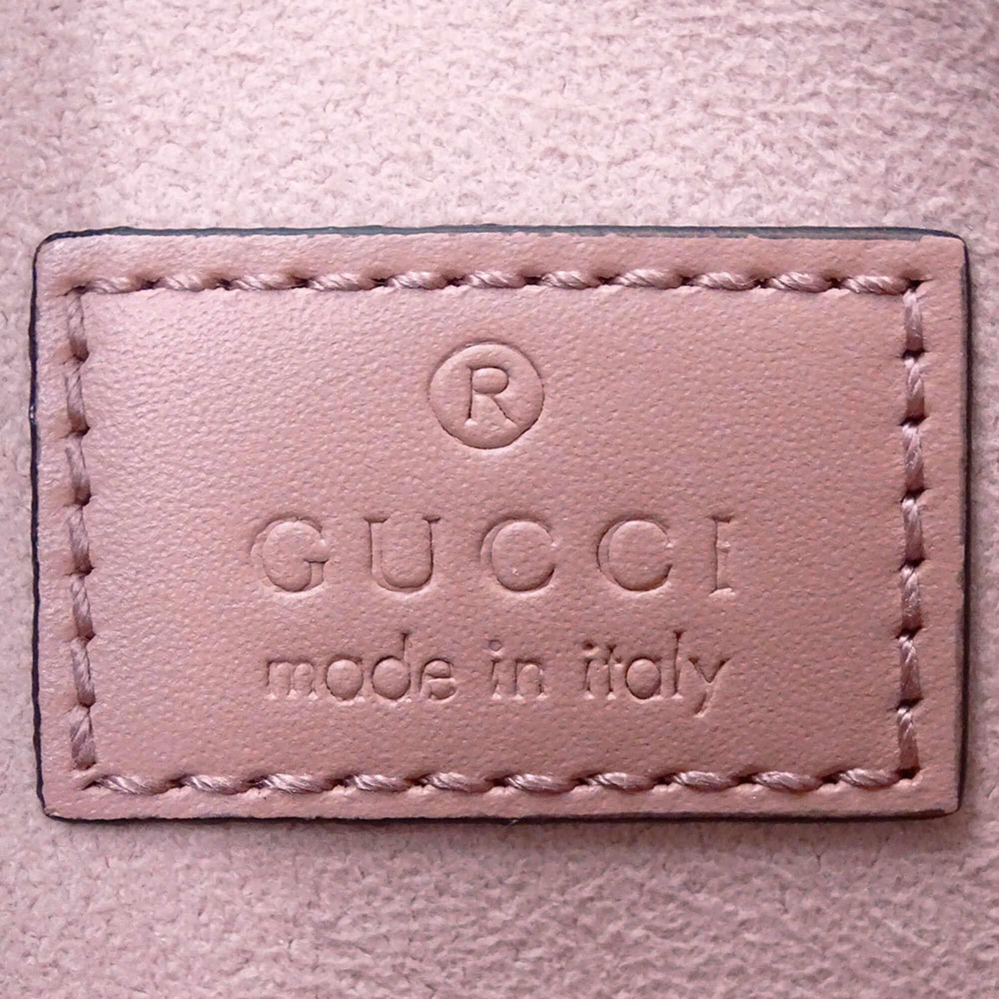 Gucci Gucci Women's Handbag, Brand Handbag/Shoulder Bag, 2-way, Shima Leather, Super Mini Pink, 790133 Size ONE SIZE - 7 Thumbnail