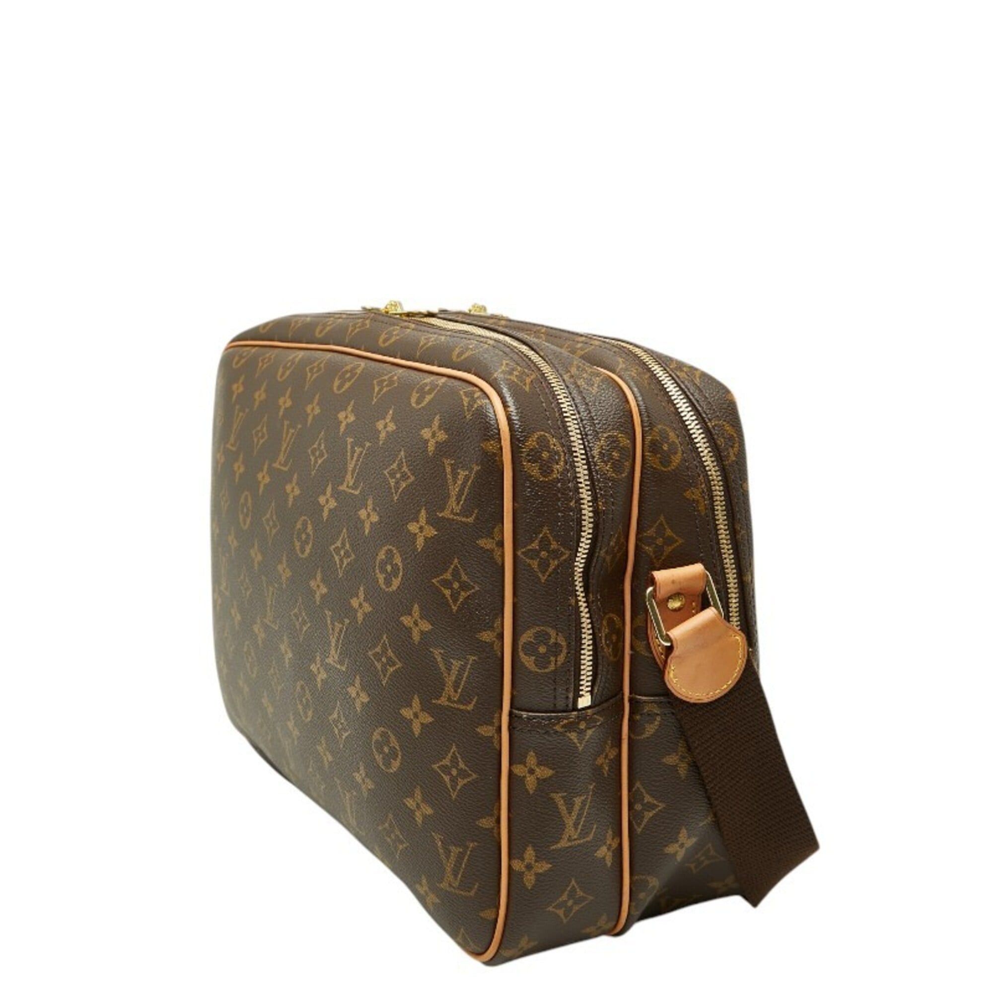 Louis Vuitton Louis Vuitton Monogram Reporter GM Crossbody Shoulder Bag M45252 Brown Leather Women's LOUIS VUITTON Size ONE SIZE - 2 Thumbnail