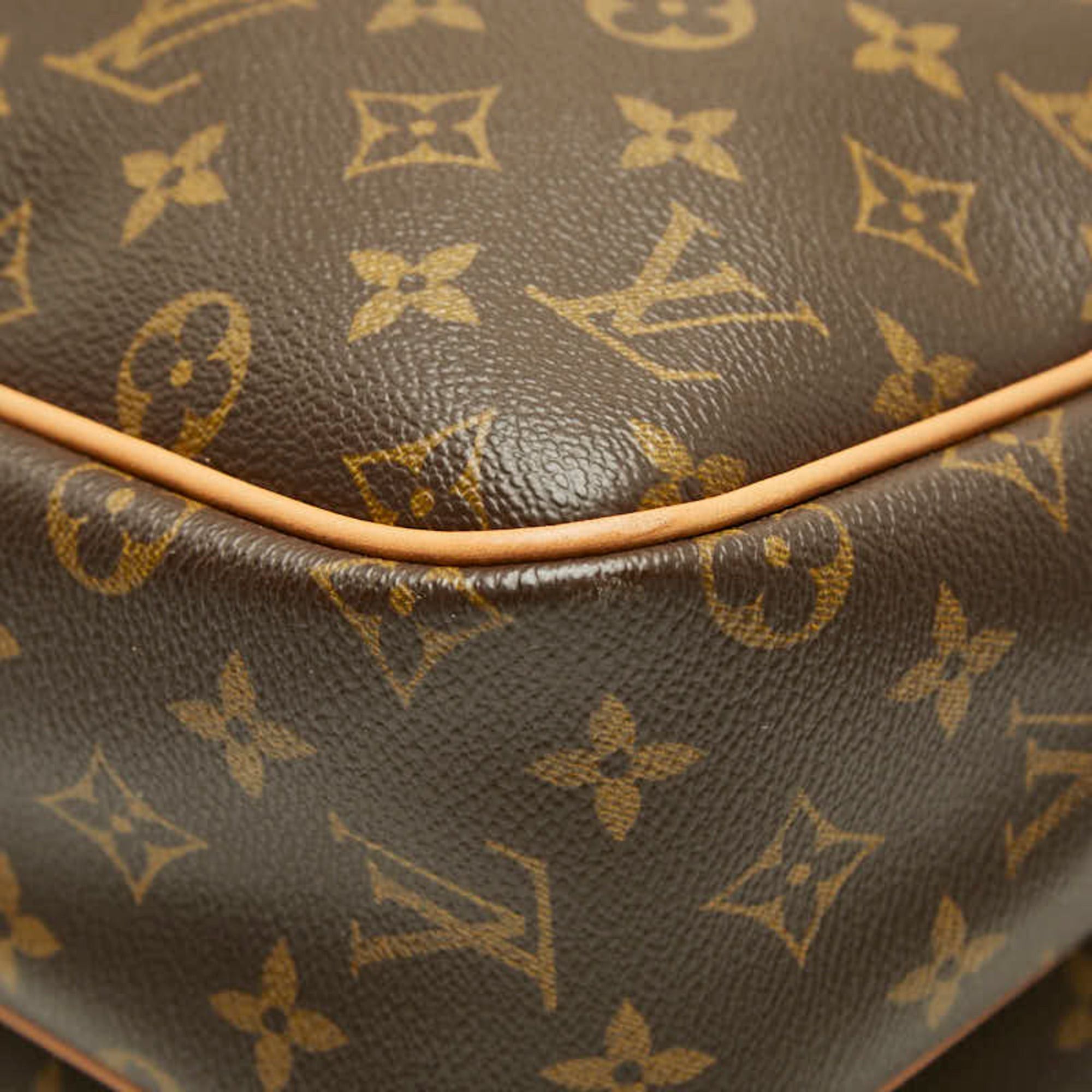 Louis Vuitton Louis Vuitton Monogram Reporter GM Crossbody Shoulder Bag M45252 Brown Leather Women's LOUIS VUITTON Size ONE SIZE - 4 Thumbnail