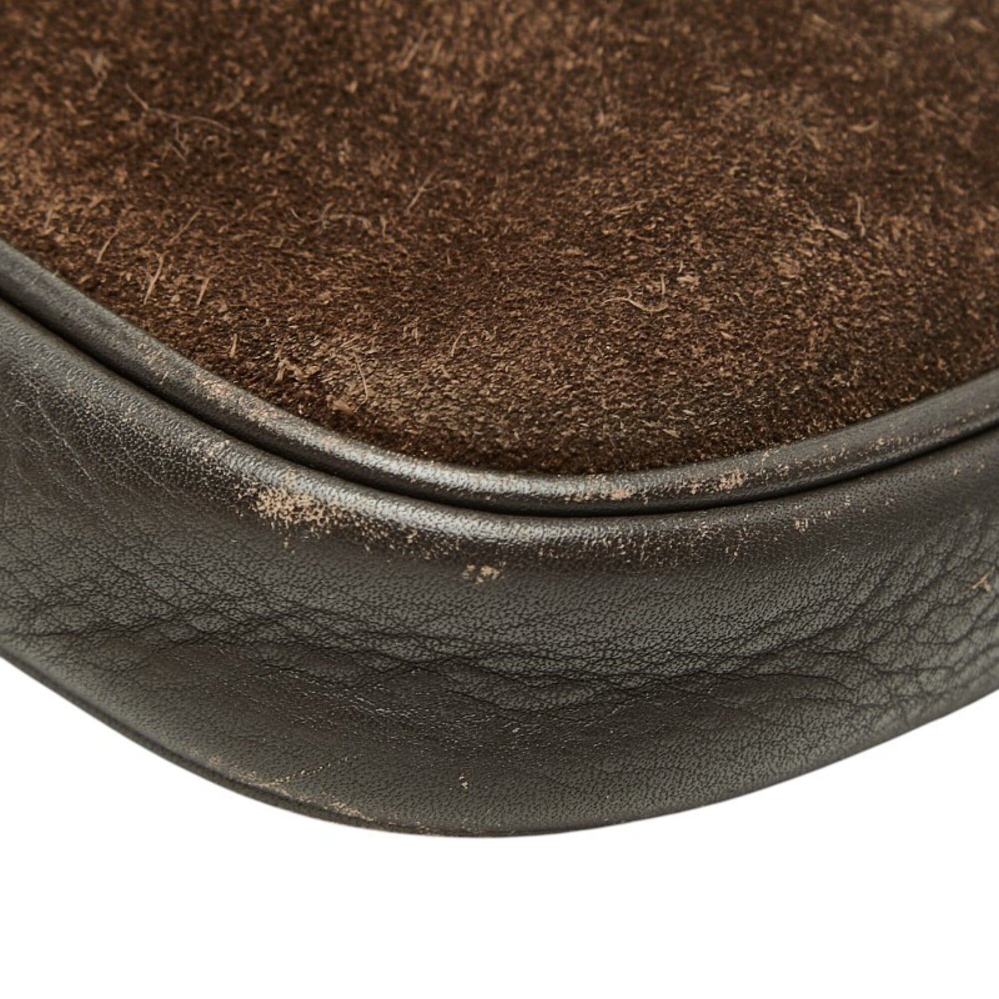 Loewe Loewe Anagram Crossbody Shoulder Bag, Brown Leather Suede, Women's LOEWE Size ONE SIZE - 5 Thumbnail