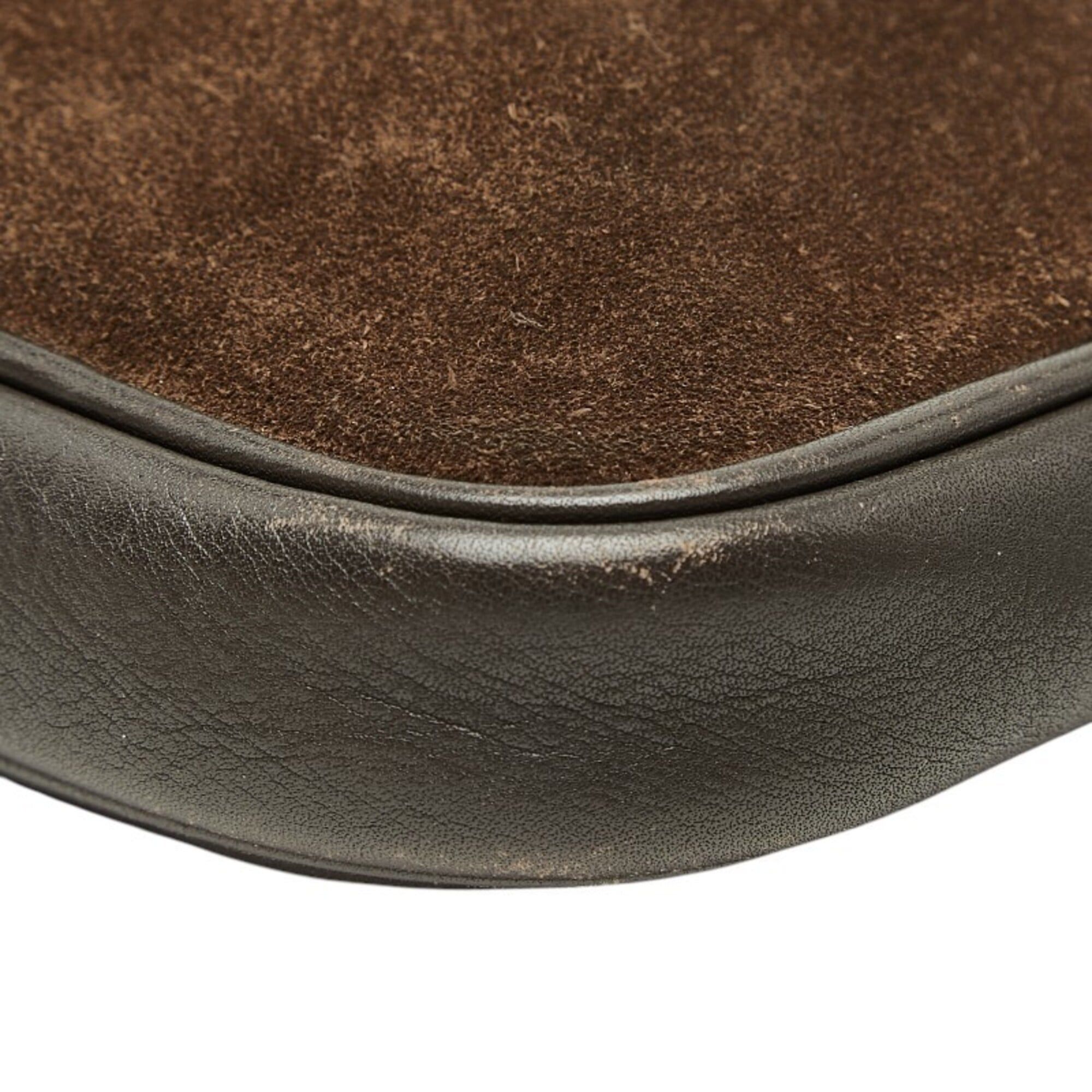 Loewe Loewe Anagram Crossbody Shoulder Bag, Brown Leather Suede, Women's LOEWE Size ONE SIZE - 4 Thumbnail