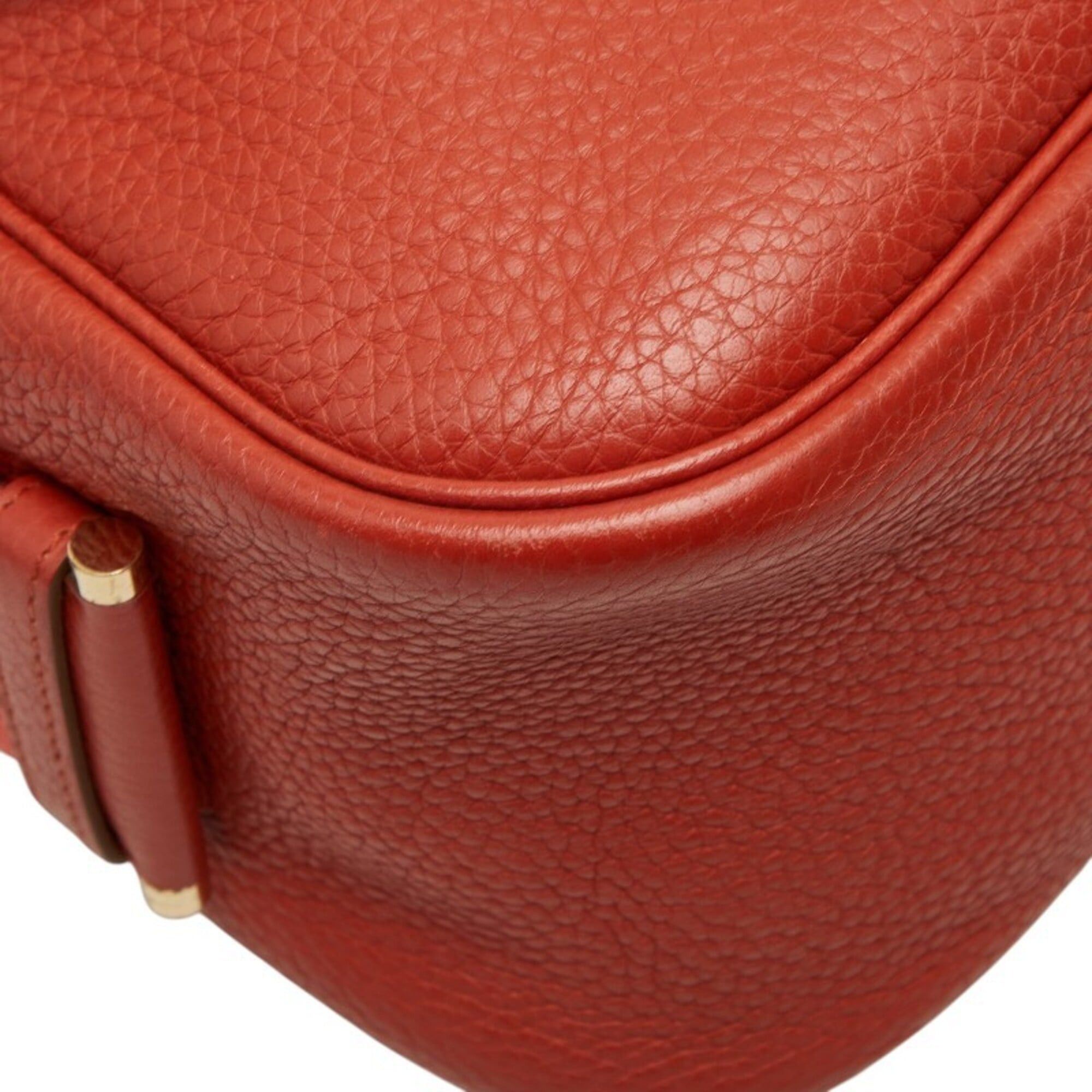 Hermes Hermes Bour Lang Crossbody Shoulder Bag, Rose Jaipur Orange, Taurillon Clemence Leather, Women's HERMES Size ONE SIZE - 5 Thumbnail