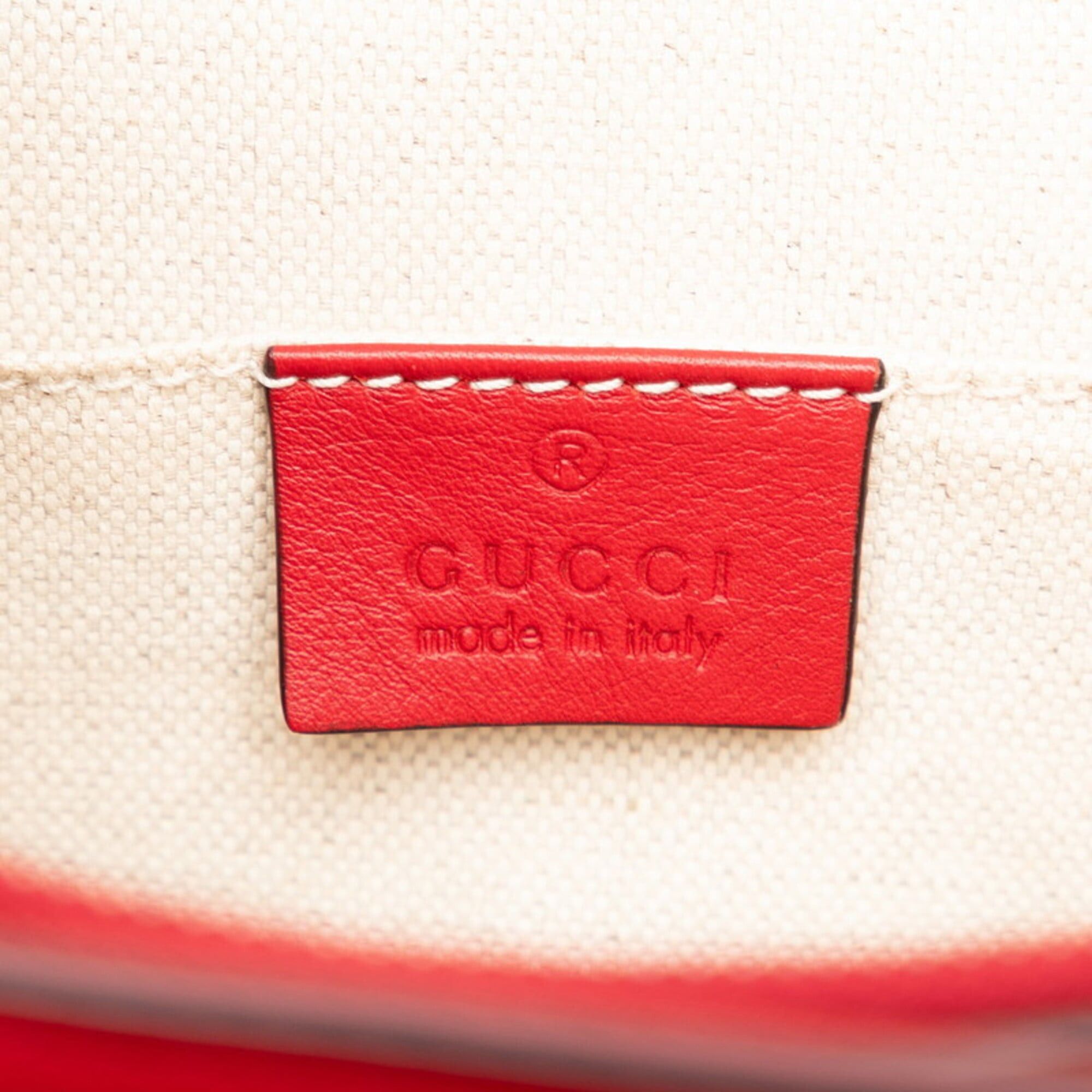 Gucci Gucci Dionysus Bamboo Handbag Shoulder Bag 2WAY 448075 Red Leather Women's GUCCI Size ONE SIZE - 13 Thumbnail