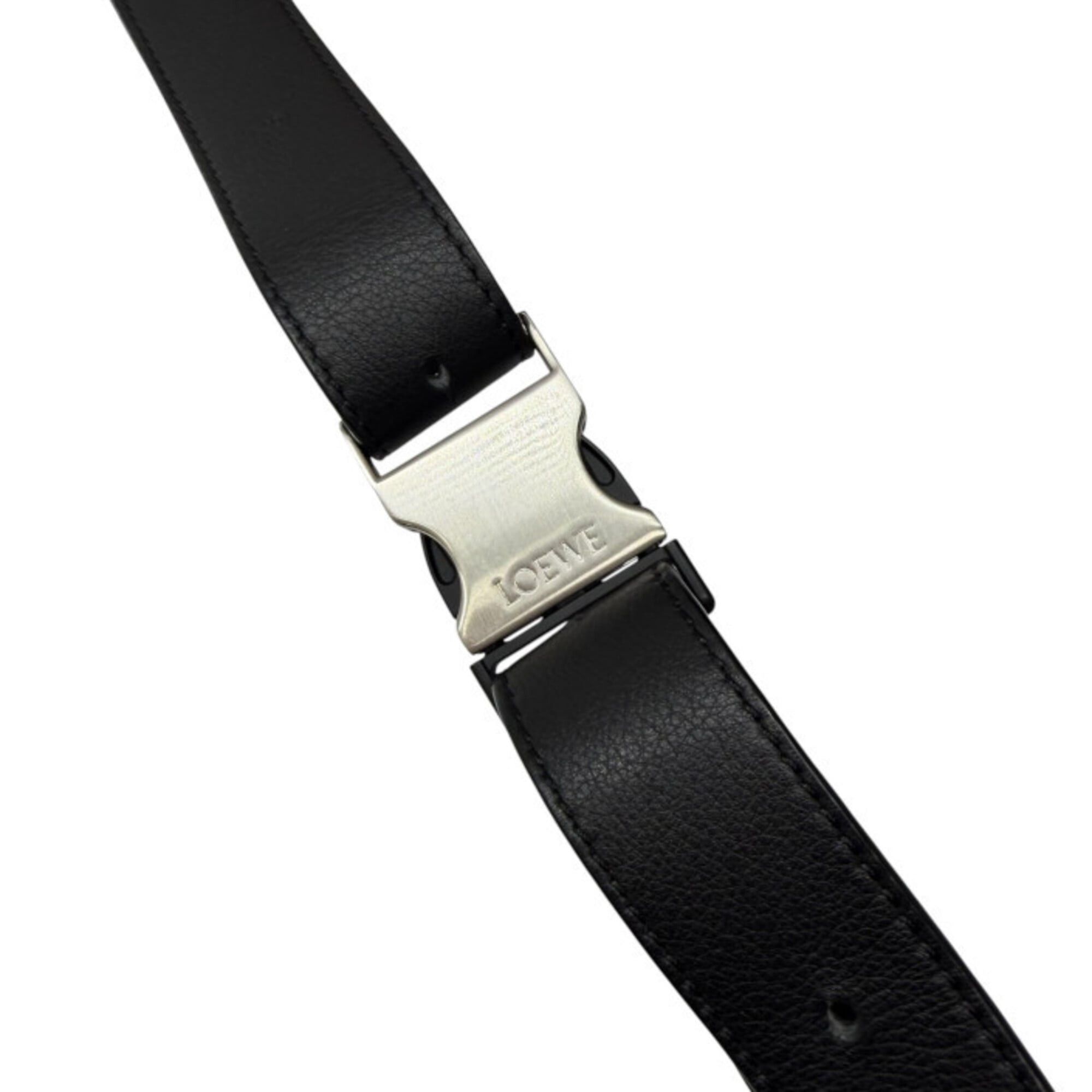 Loewe LOEWE Puzzle Bum Bag Mini Leather Black Body for Men and Women Size ONE SIZE - 11 Thumbnail