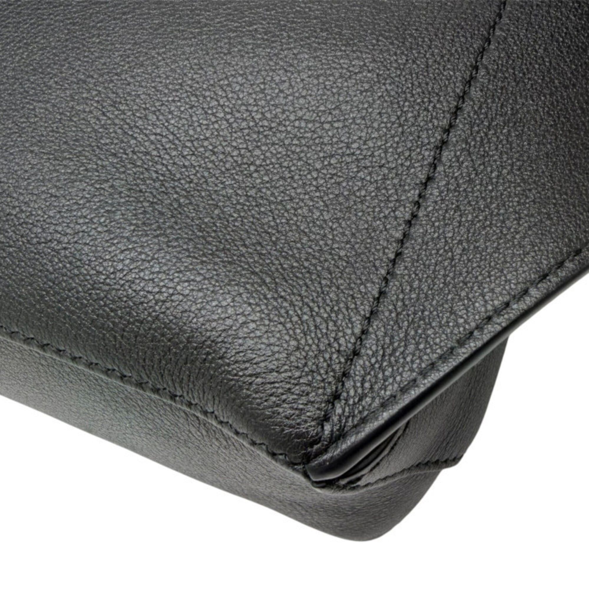 Loewe LOEWE Puzzle Bum Bag Mini Leather Black Body for Men and Women Size ONE SIZE - 6 Thumbnail