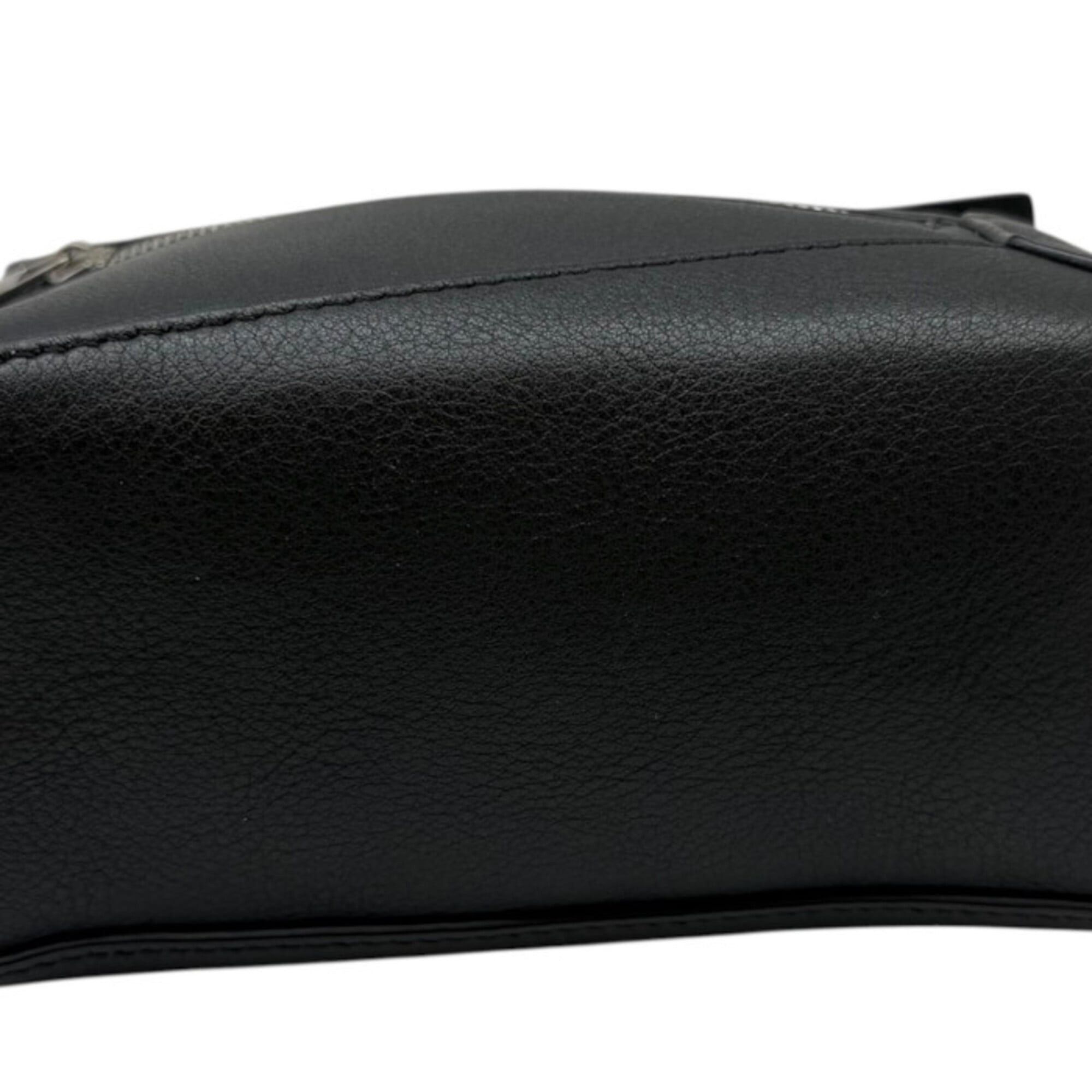 Loewe LOEWE Puzzle Bum Bag Mini Leather Black Body for Men and Women Size ONE SIZE - 3 Thumbnail