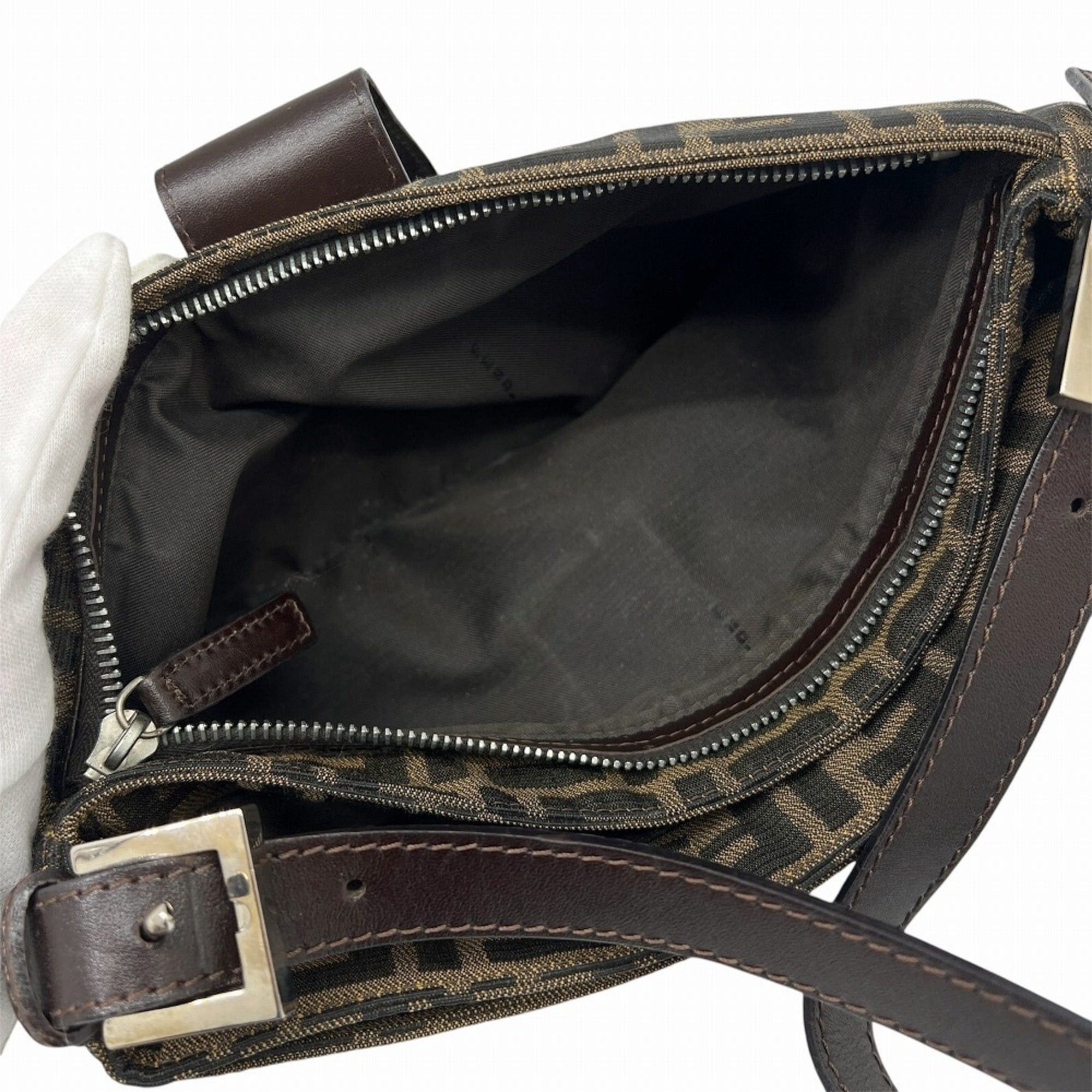Fendi FENDI Zucca Mamma Bucket Shoulder Bag Handbag for Women Size ONE SIZE - 8 Thumbnail