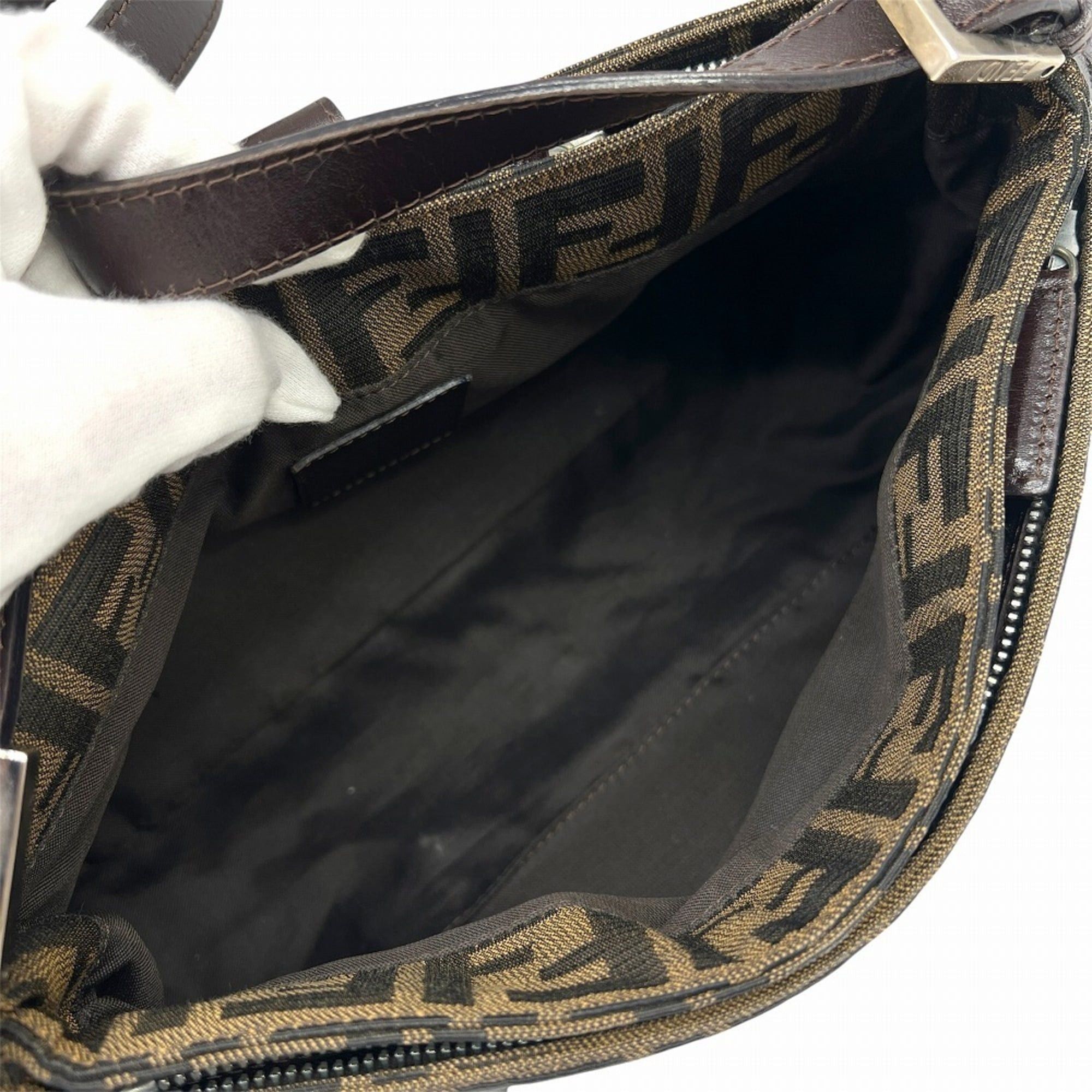 Fendi FENDI Zucca Mamma Bucket Shoulder Bag Handbag for Women Size ONE SIZE - 9 Thumbnail